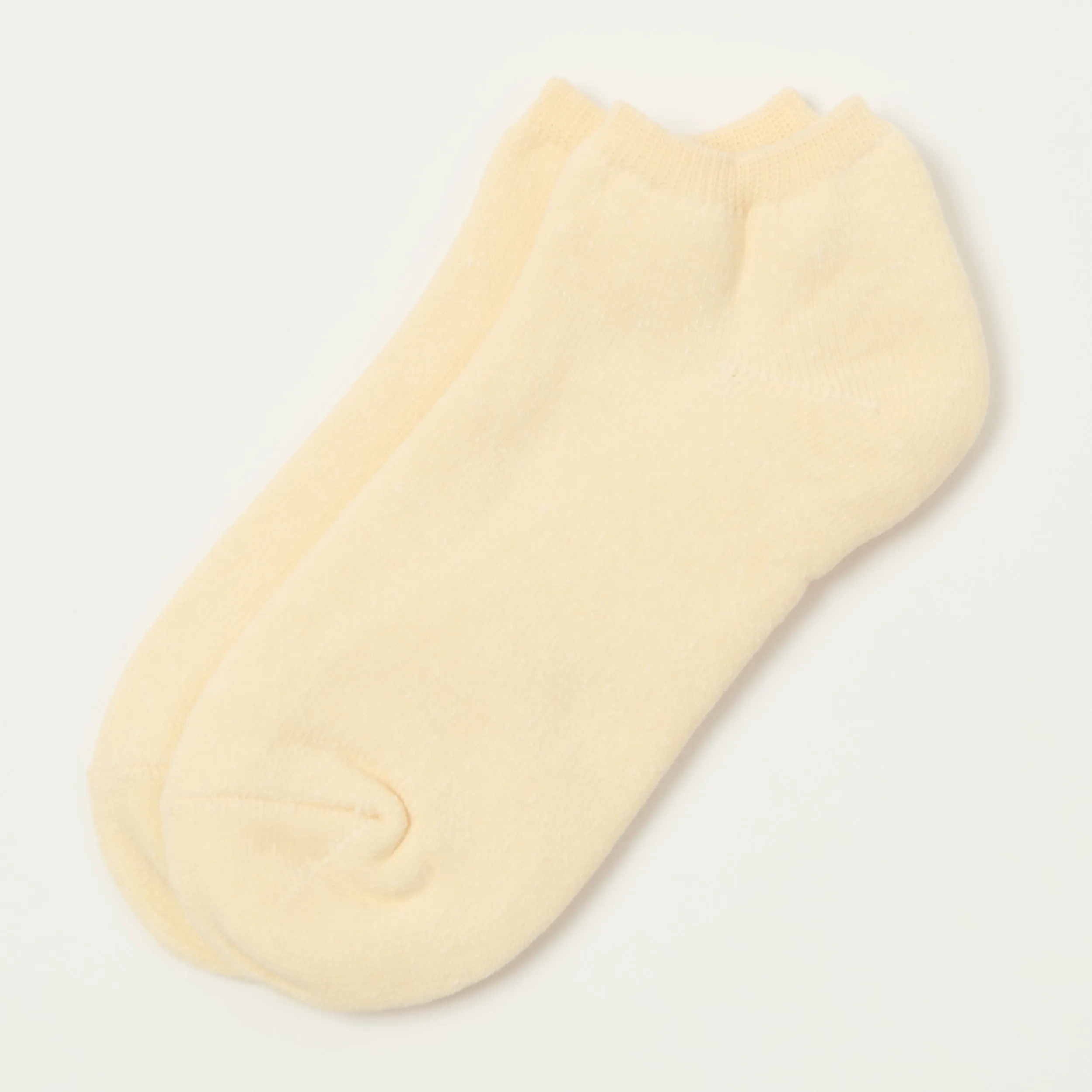 RoToTo Washi Pile Short Sock - Ivory sold by Son of a Stag