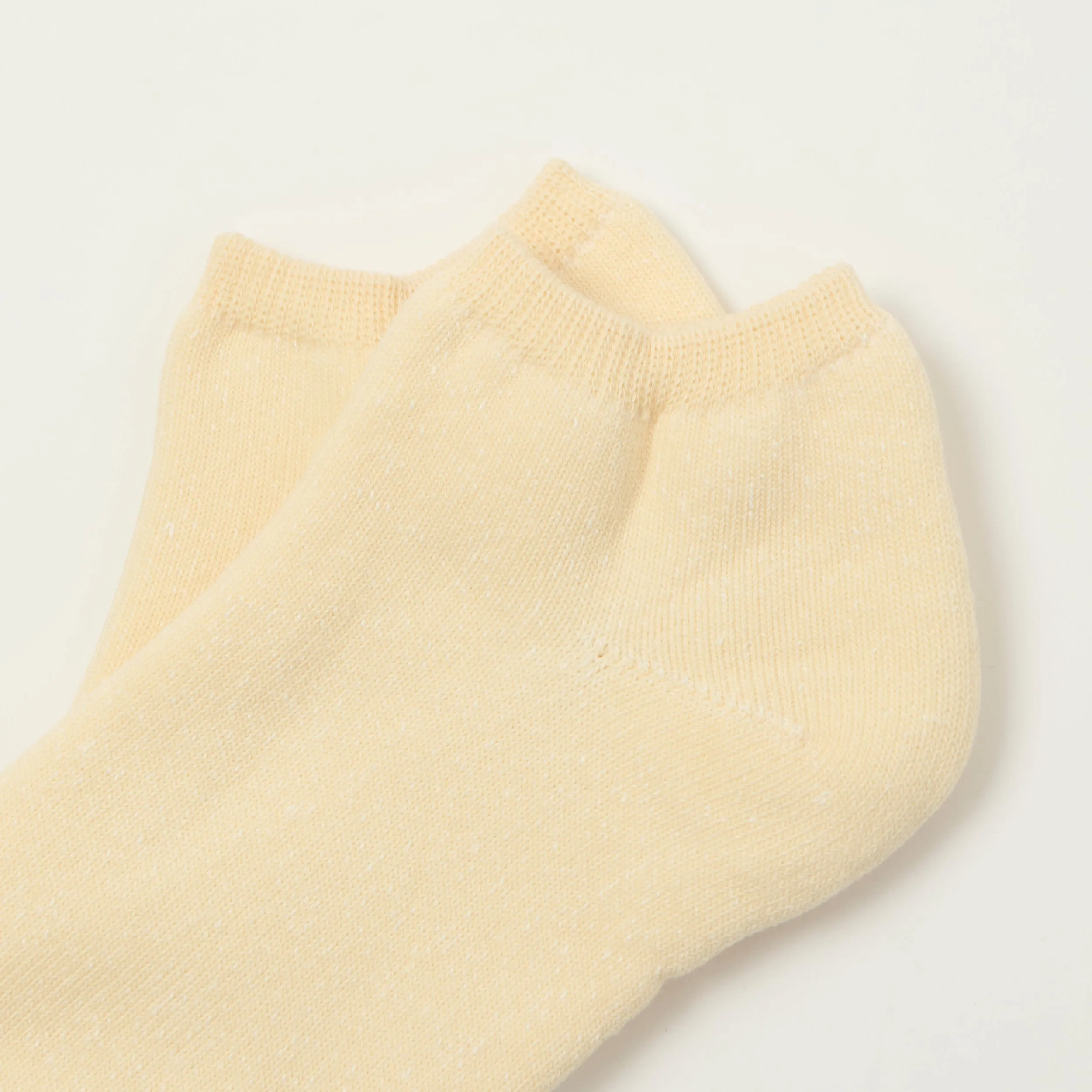 RoToTo Washi Pile Short Sock - Ivory sold by Son of a Stag product image thumbnail 2