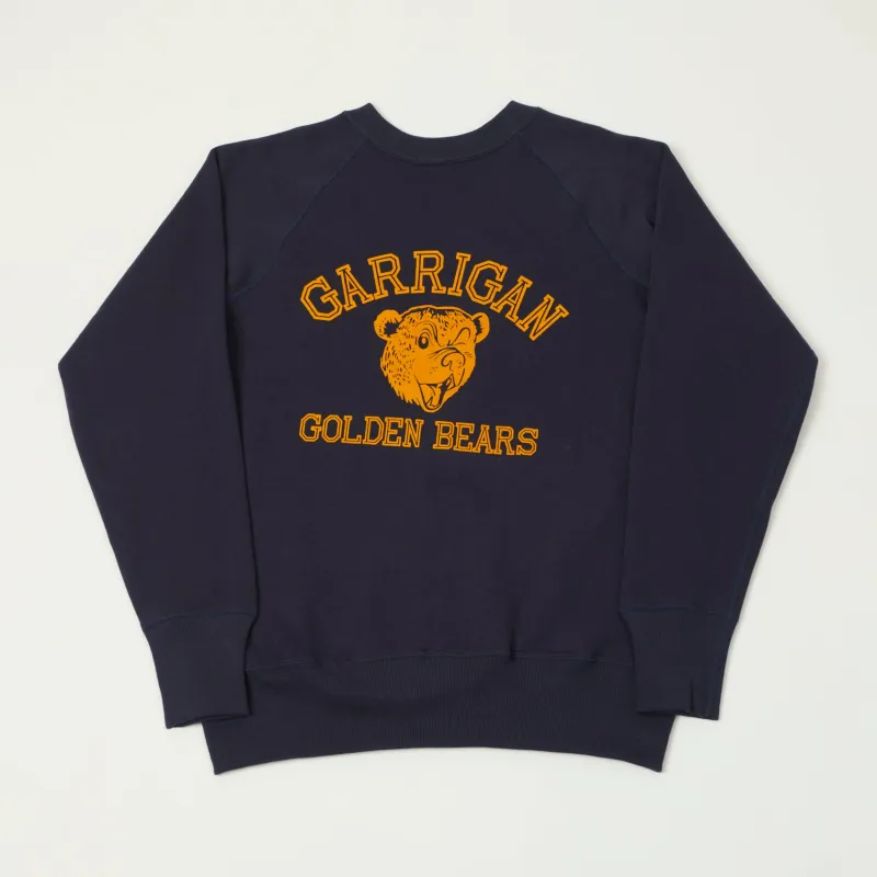 Warehouse & Co 409 'Garrigan' Sweatshirt - Navy sold by Son of a Stag