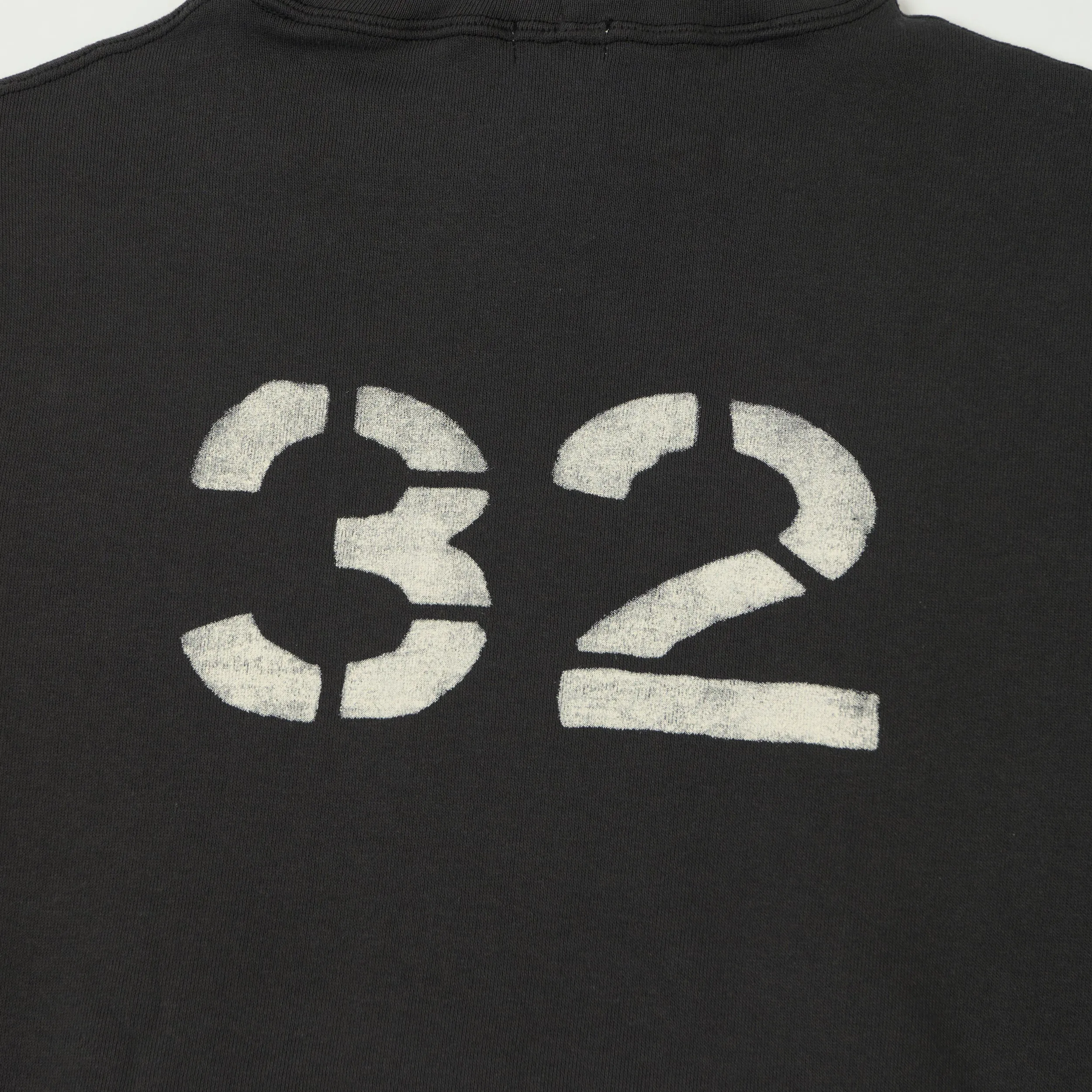 Warehouse & Co 450 'No 32' Two Needle Hooded Sweatshirt - Black sold by Son of a Stag product image thumbnail 5