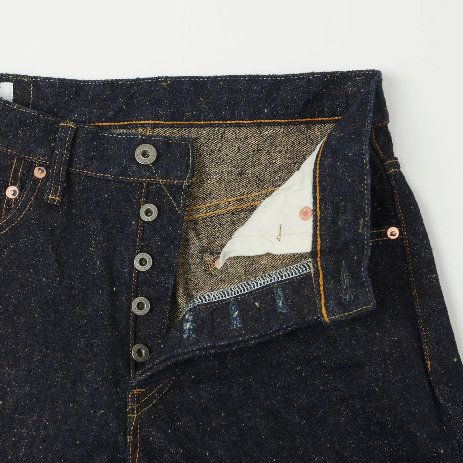ONI Denim 902 'Asphalt' 20oz Regular Tapered Jean - One Wash sold by Son of a Stag product image thumbnail 5