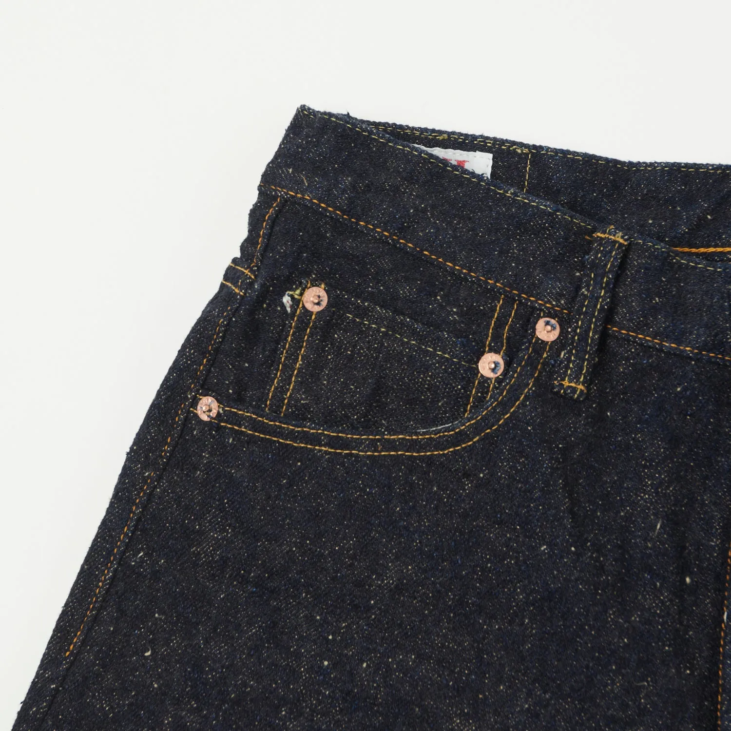 ONI Denim 902 'Asphalt' 20oz Regular Tapered Jean - One Wash sold by Son of a Stag product image thumbnail 4
