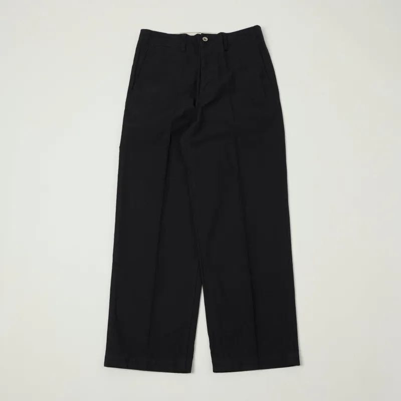 visvim 'Broader' High Density Twill Chino - Navy made by Visvim