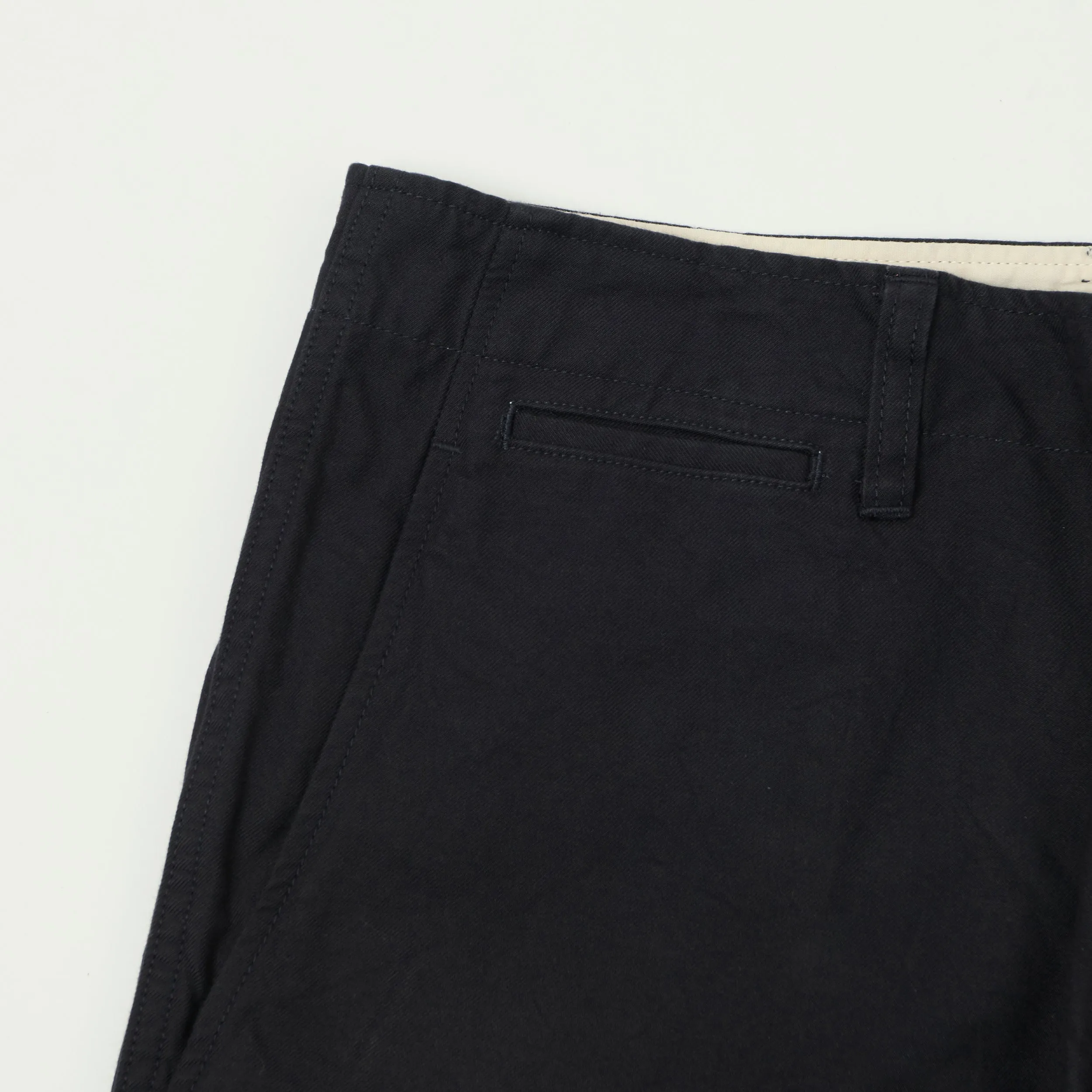 visvim 'Broader' High Density Twill Chino - Navy sold by Son of a Stag product image thumbnail 3
