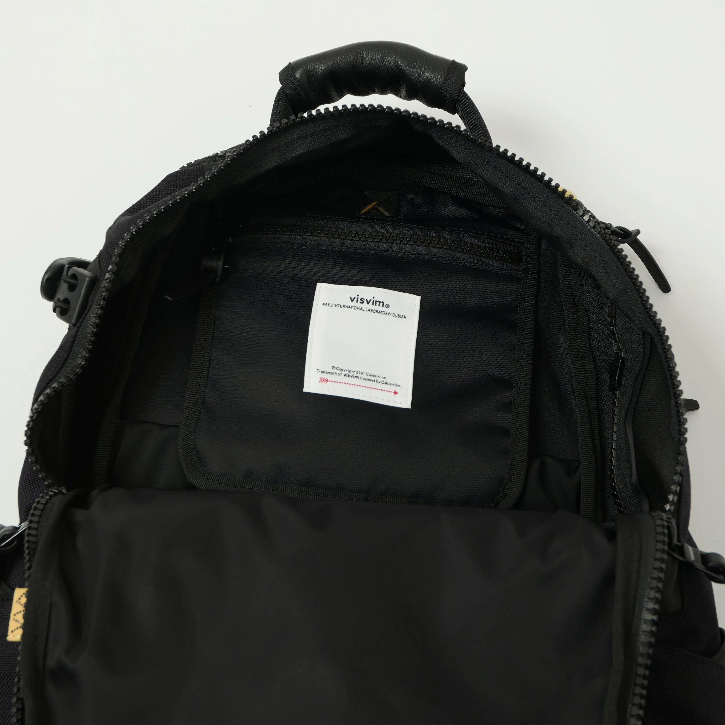 visvim 20L Cordura Backpack - Black sold by Son of a Stag product image thumbnail 4