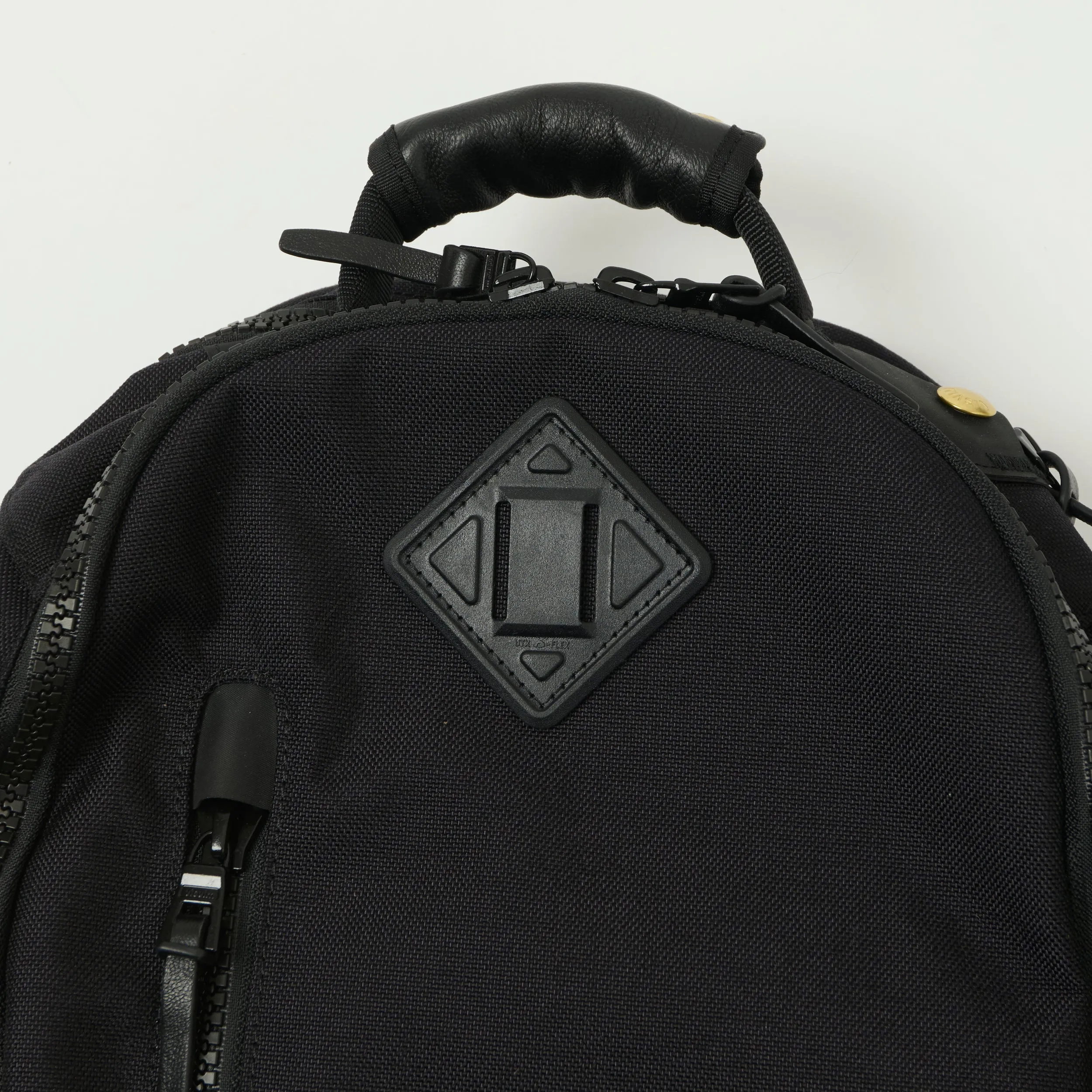 visvim 20L Cordura Backpack - Black sold by Son of a Stag product image thumbnail 2