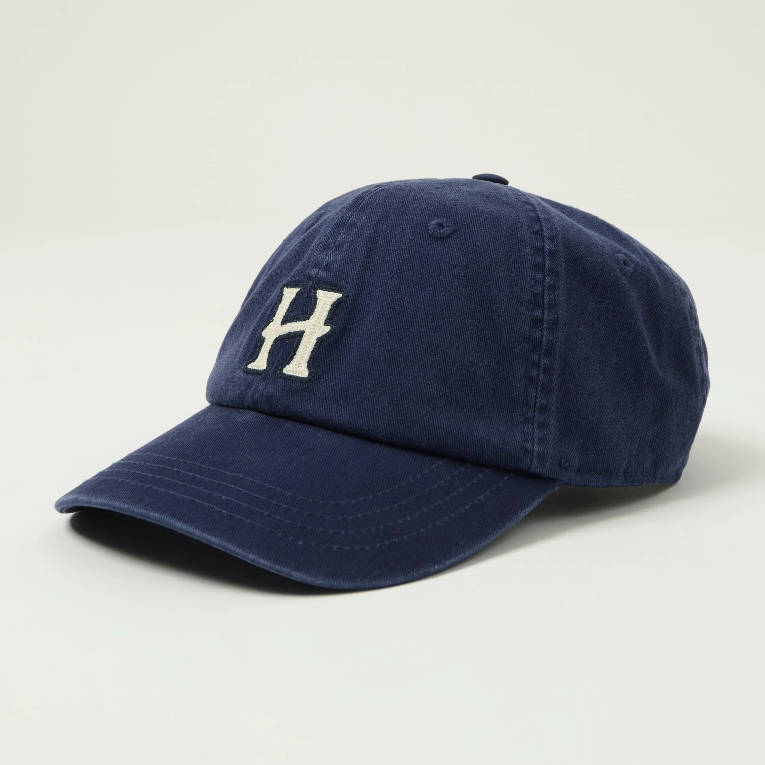 Hartford 'H' Logo Varsity Cap - Navy sold by Son of a Stag