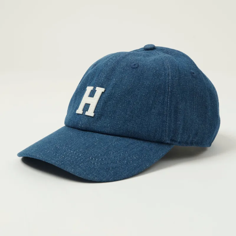 Hartford Letterman 'H' Logo Cap - Blue made by Son of a Stag