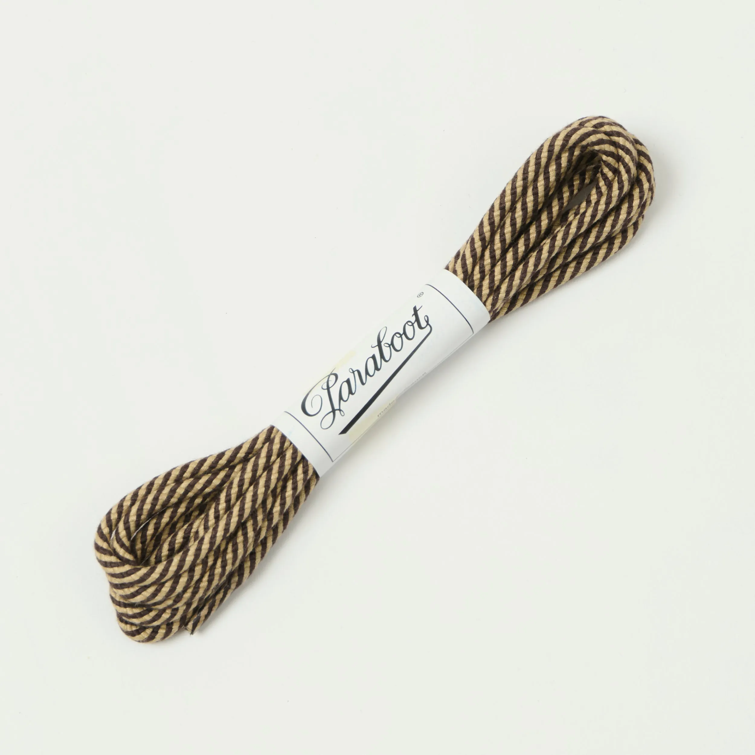 Paraboot 'Lacets De Montagne' Round Shoe Laces - Bicolore sold by Son of a Stag