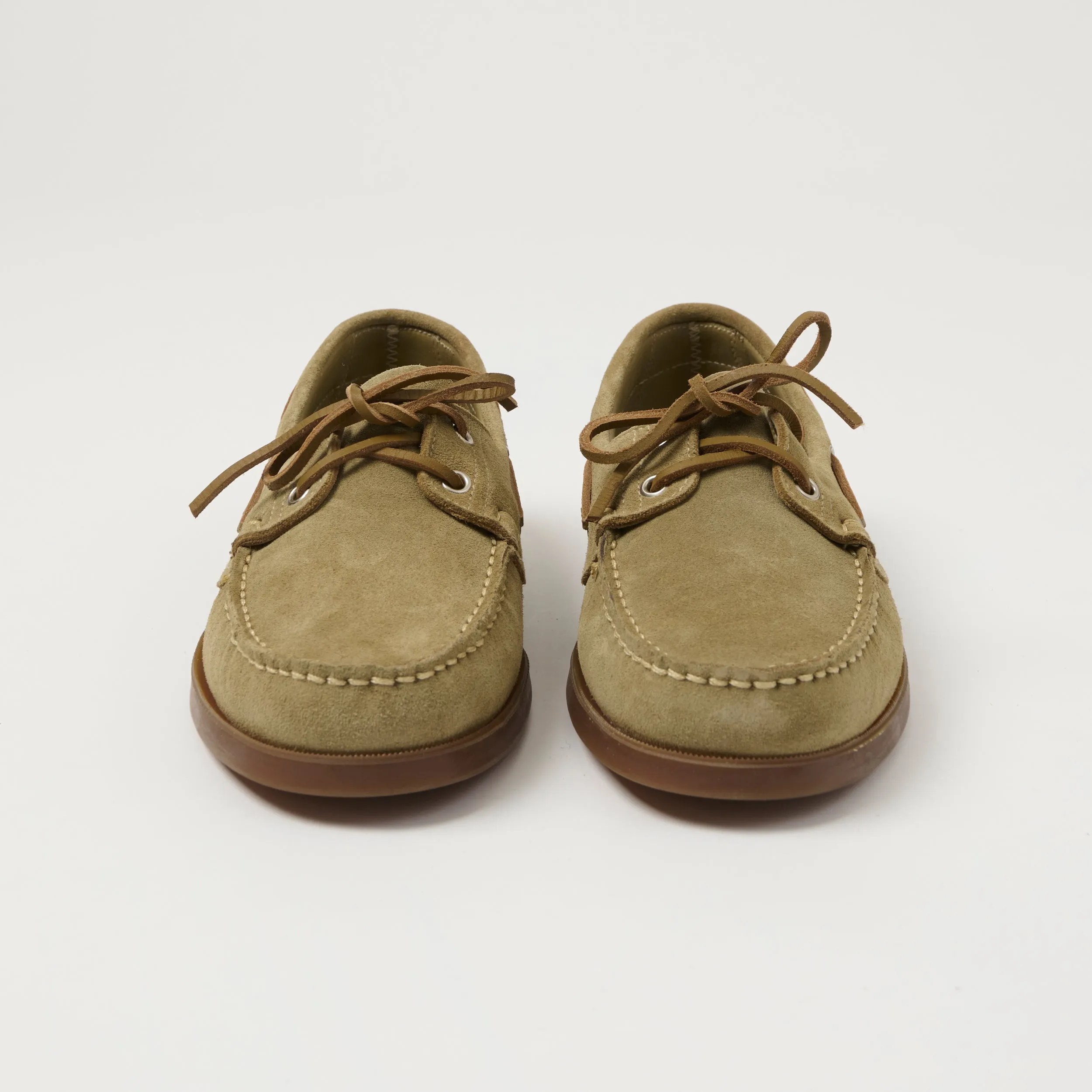 Paraboot Barth Marine Boat Shoe - Vel Sand sold by Son of a Stag product image thumbnail 3