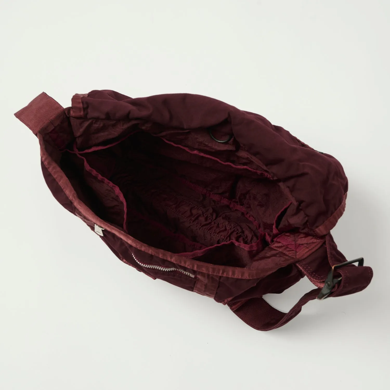 Porter-Yoshida & Co. Medium Crag Messenger Bag - Burgundy sold by Son of a Stag product image thumbnail 5