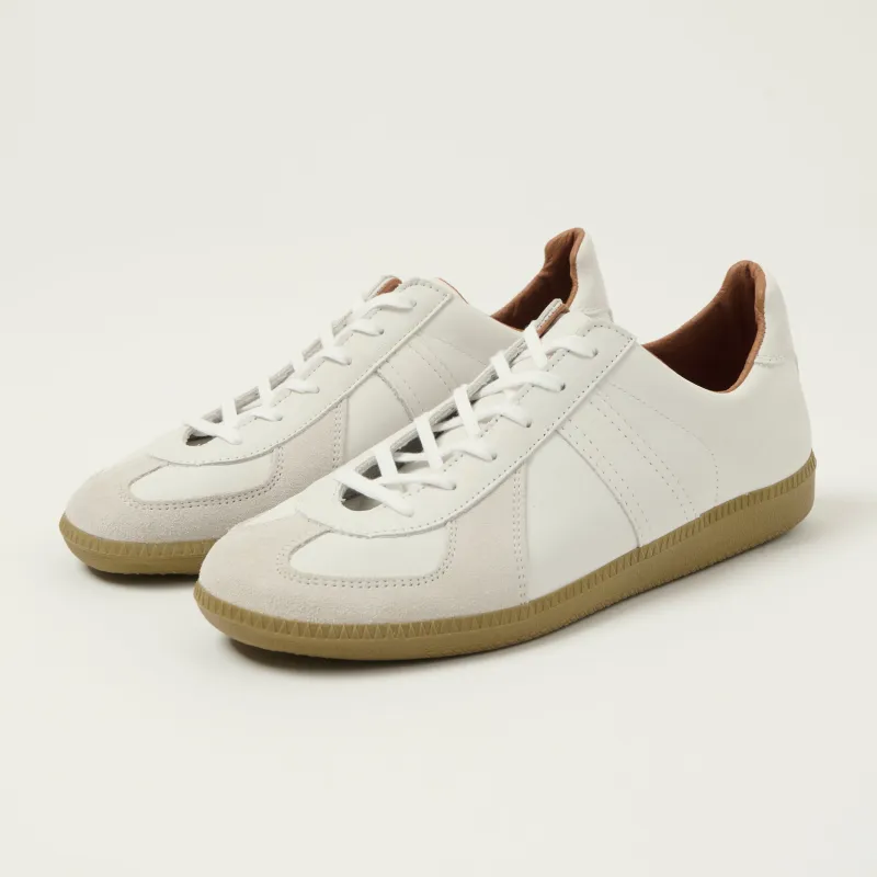 Reproduction of Found 1980s German Army Trainer - White Nubuck made by Reproduction of Found