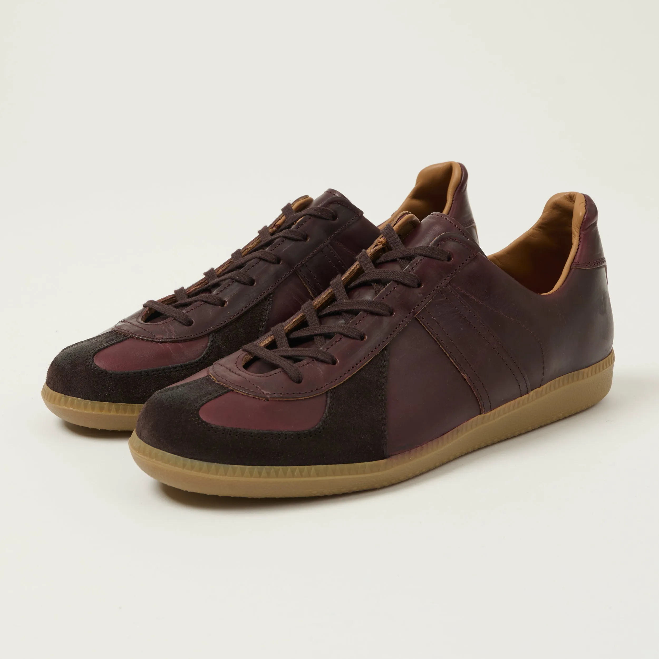 Reproduction of Found 1980s German Army Trainer - Burgundy sold by Son of a Stag