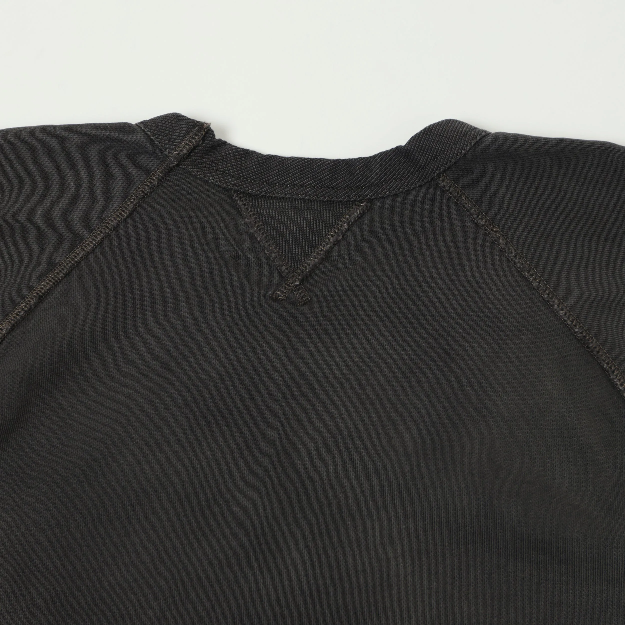 RRL French Terry Sweatshirt - Black Indigo sold by Son of a Stag product image thumbnail 4