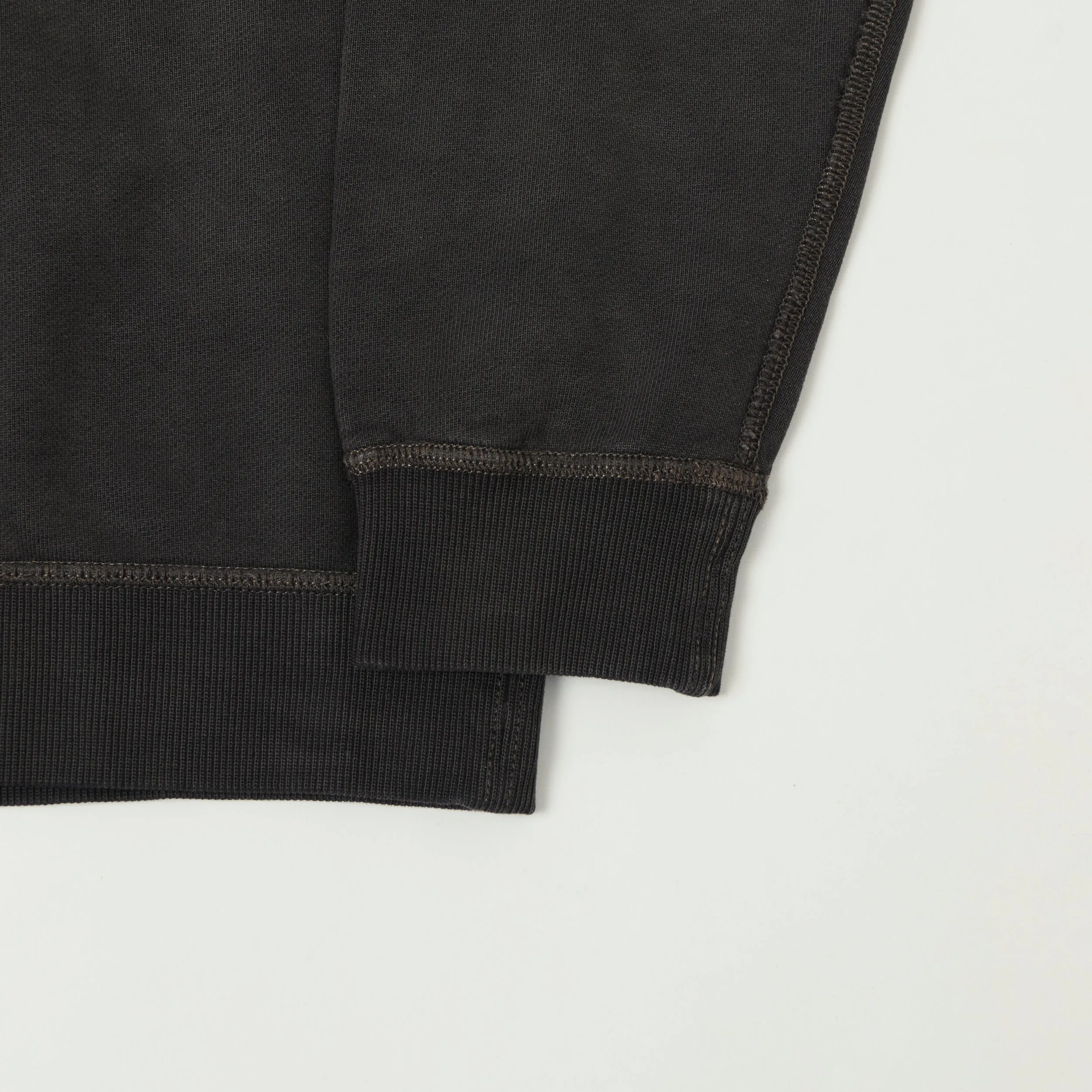 RRL French Terry Sweatshirt - Black Indigo sold by Son of a Stag product image thumbnail 3
