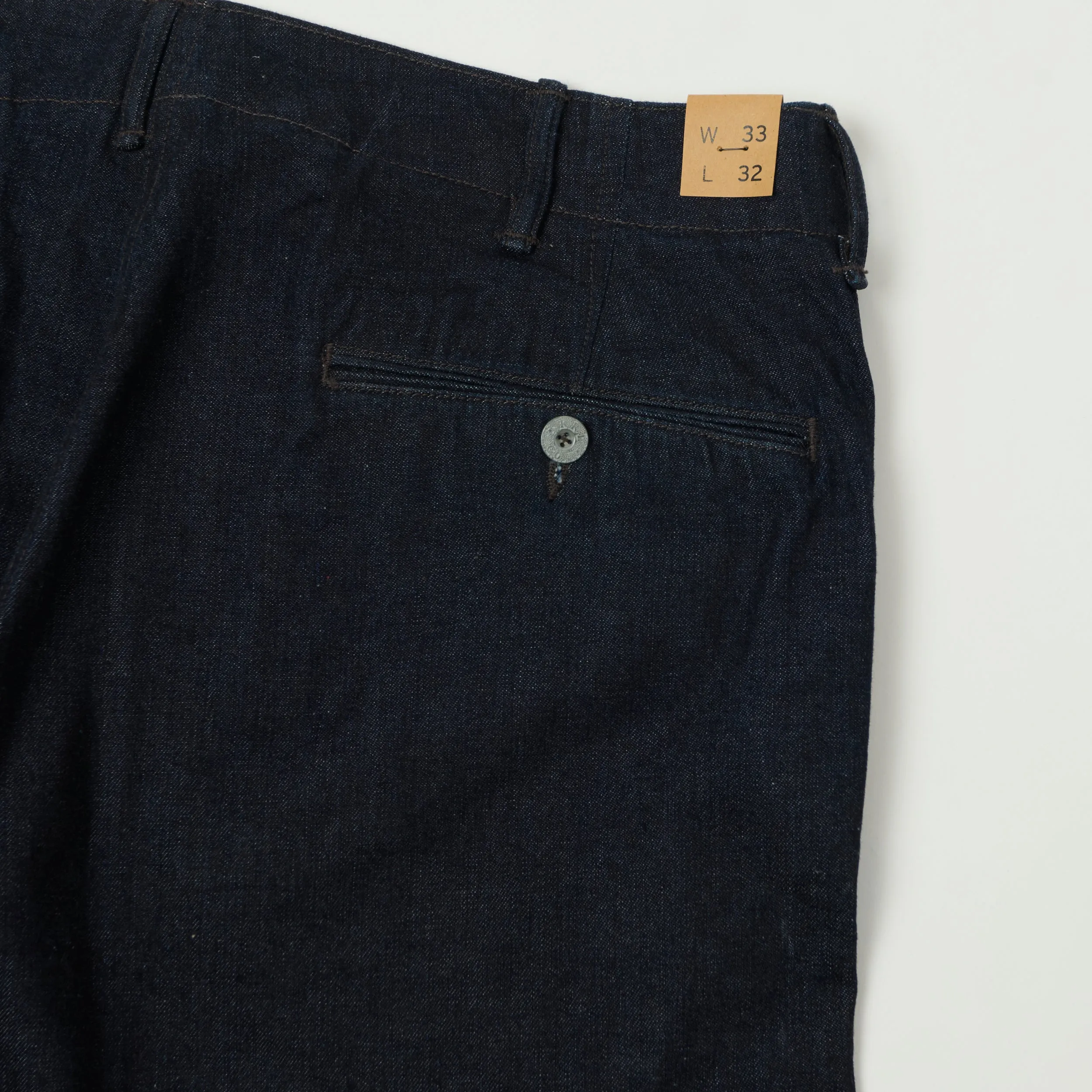 RRL 11oz Denim Field Trouser - One Wash sold by Son of a Stag product image thumbnail 2