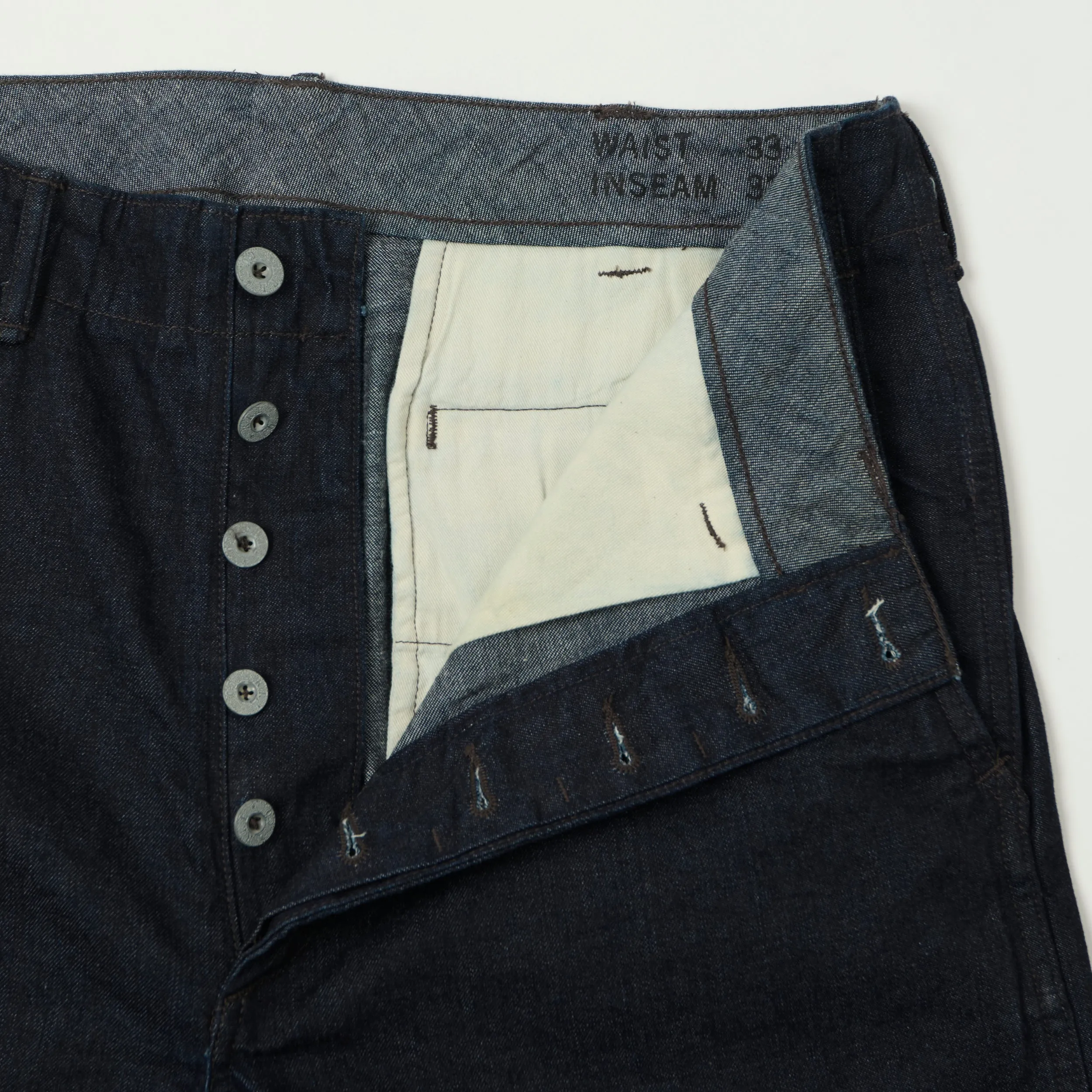 RRL 11oz Denim Field Trouser - One Wash sold by Son of a Stag product image thumbnail 4