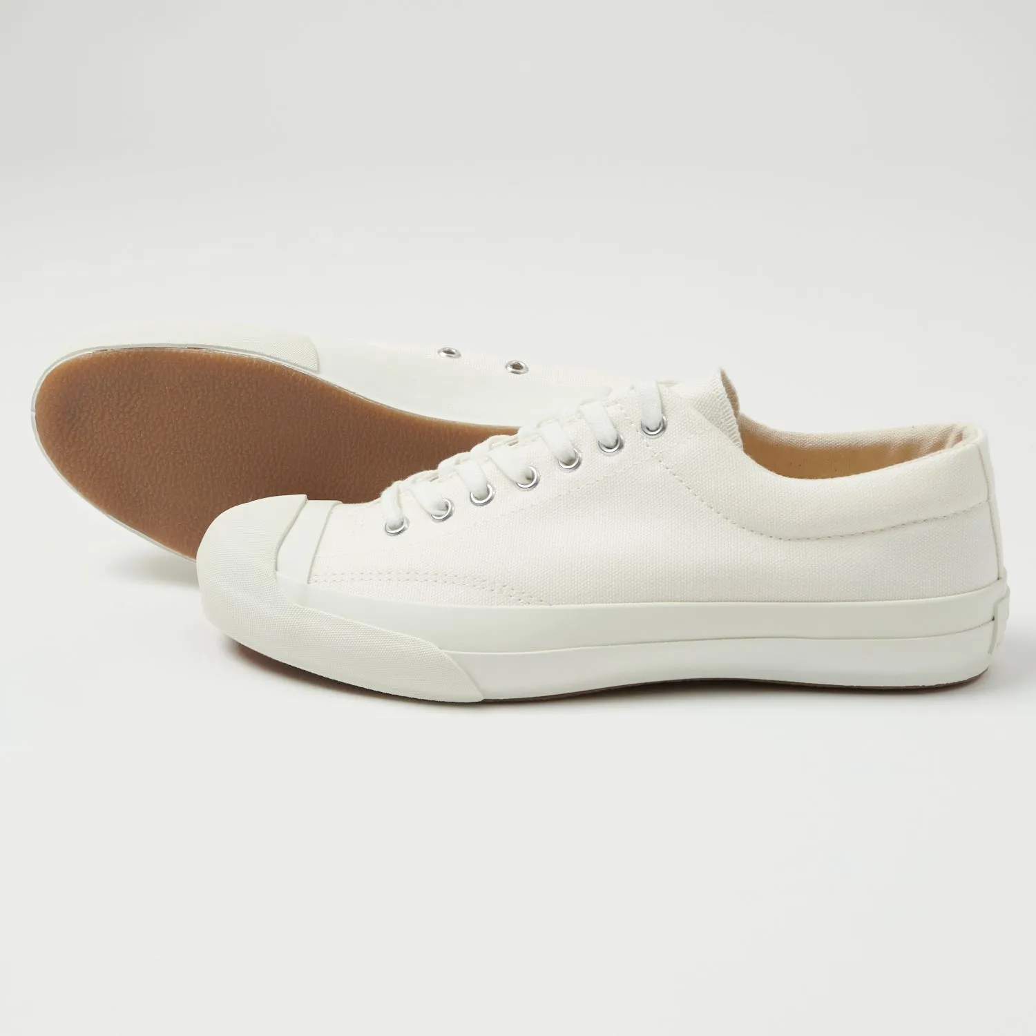Moonstar Gym Court Canvas/Rubber Sneaker - White sold by Son of a Stag product image thumbnail 2