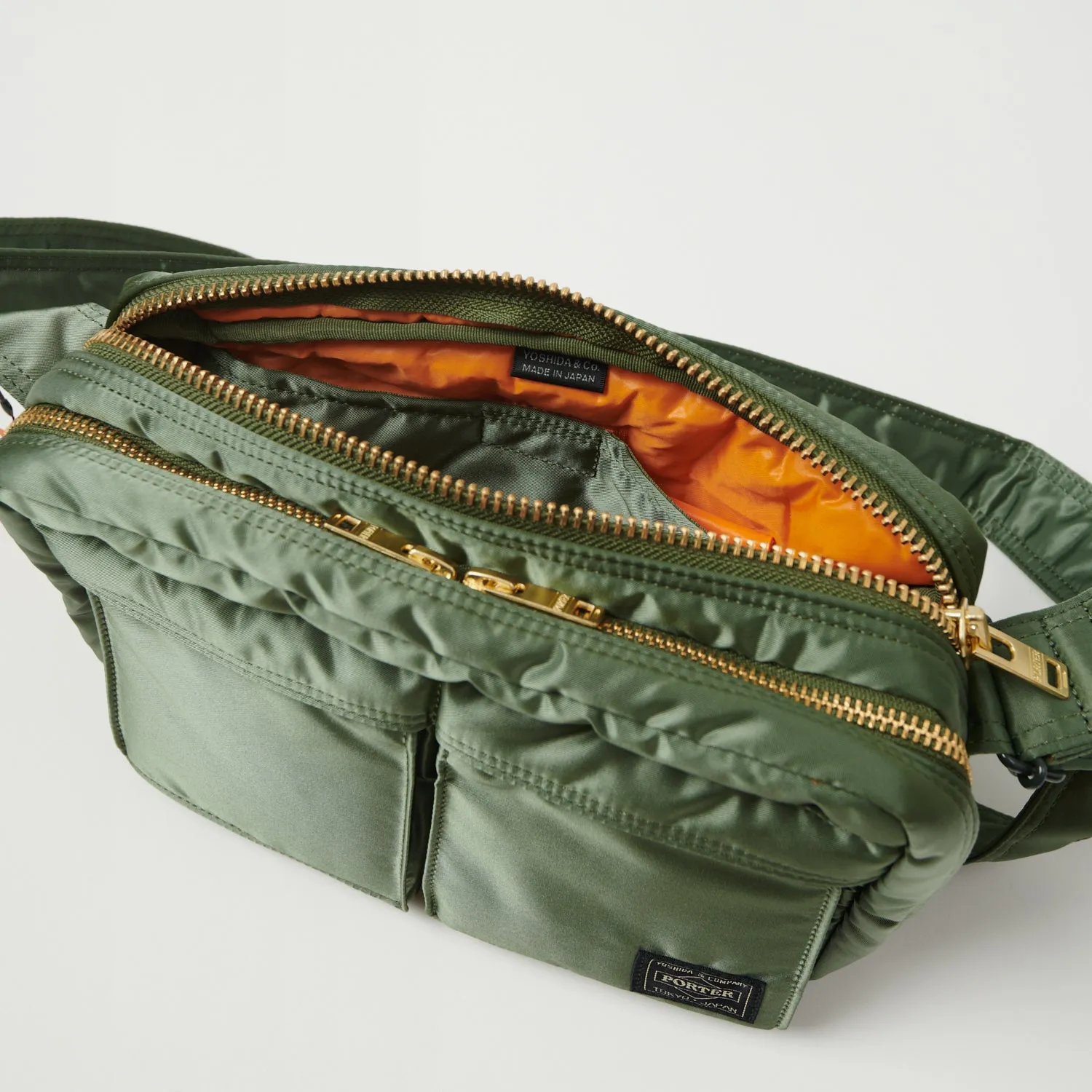 Porter-Yoshida & Co. Small Tanker Shoulder Bag - Sage Green sold by Son of a Stag product image thumbnail 3