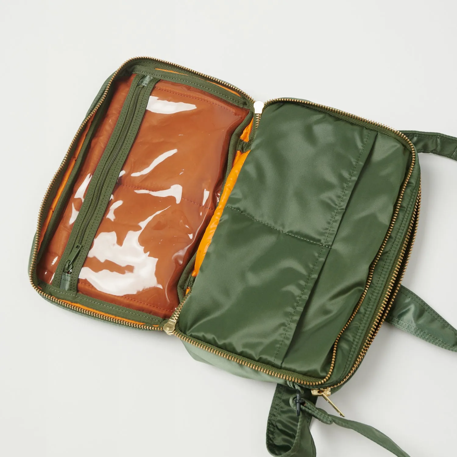 Porter-Yoshida & Co. Small Tanker Shoulder Bag - Sage Green sold by Son of a Stag product image thumbnail 5