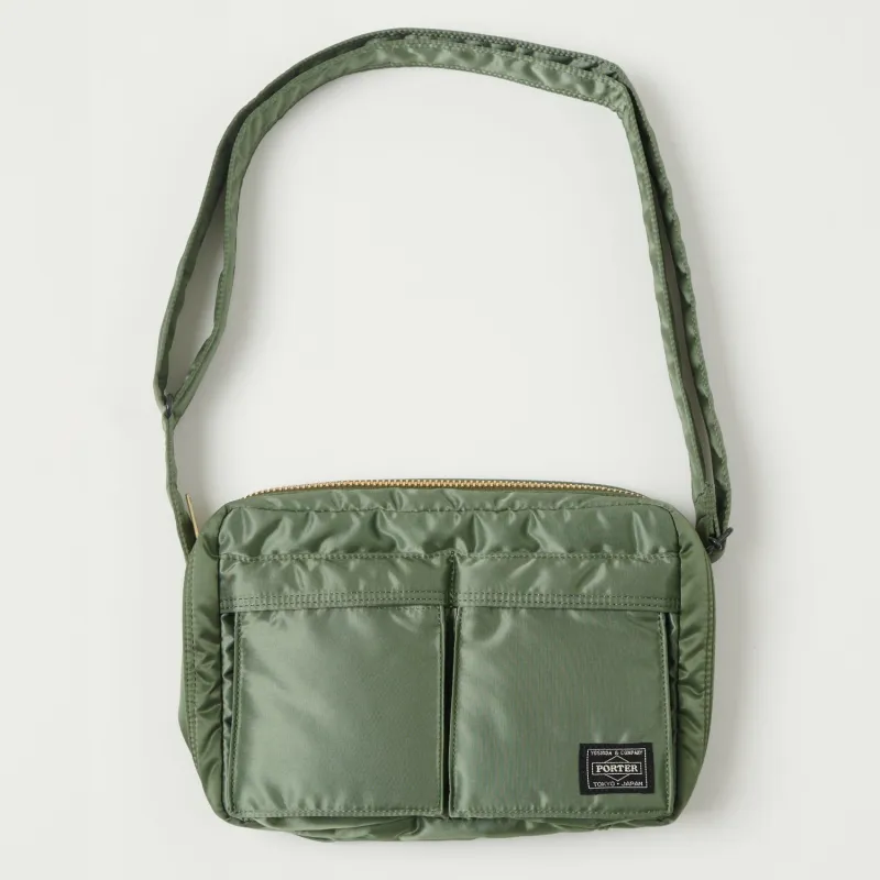 Porter-Yoshida & Co. Small Tanker Shoulder Bag - Sage Green sold by Son of a Stag