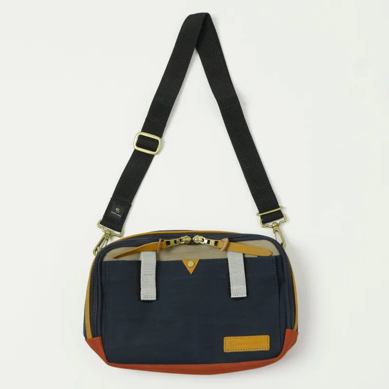 Master-Piece 02347-V2 Link Shoulder Bag - Navy sold by Son of a Stag