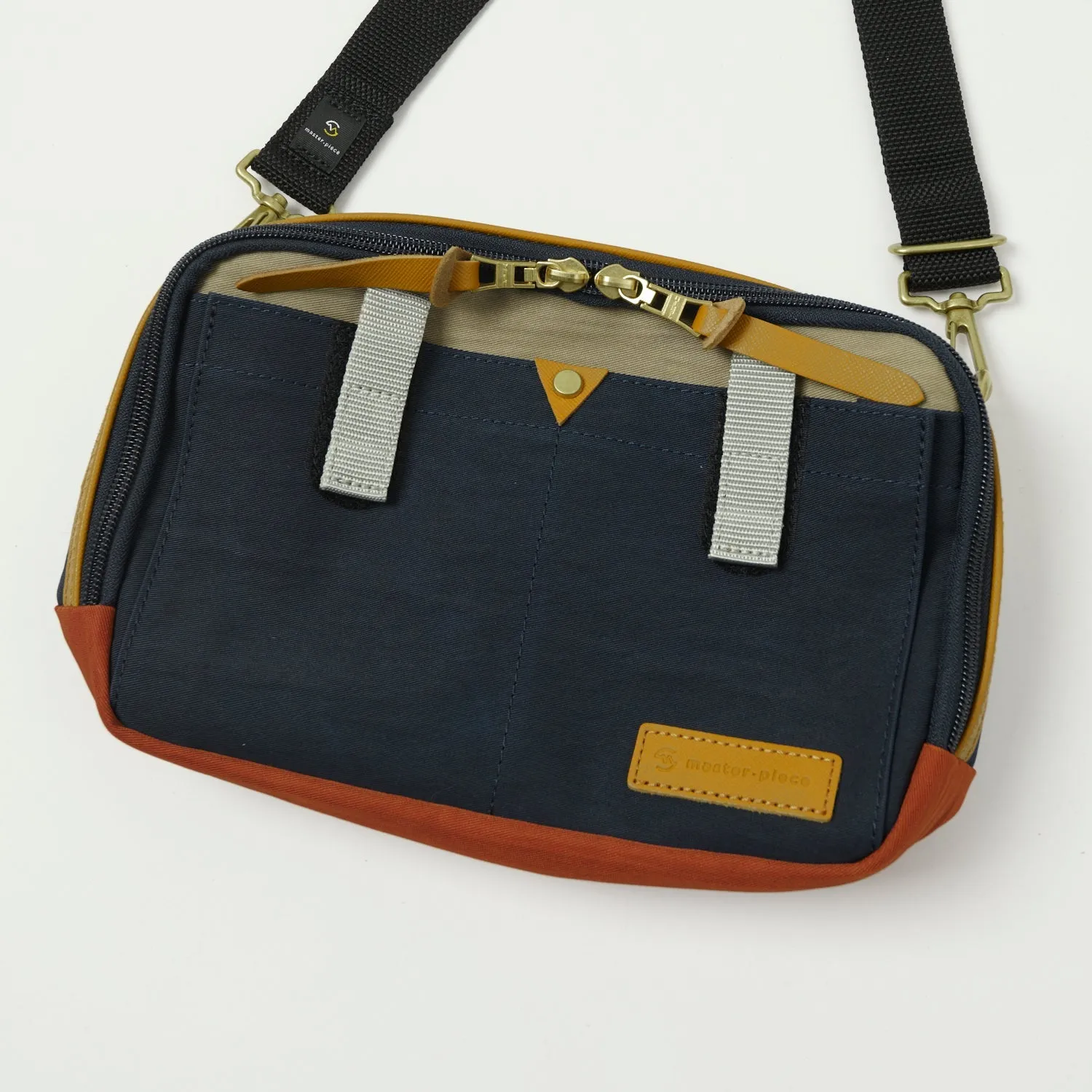 Master-Piece 02347-V2 Link Shoulder Bag - Navy sold by Son of a Stag product image thumbnail 2