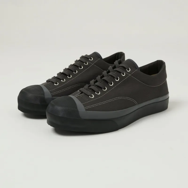 Moonstar 'Gym Court' Rubber Sole Canvas Sneaker - Charcoal made by Moonstar
