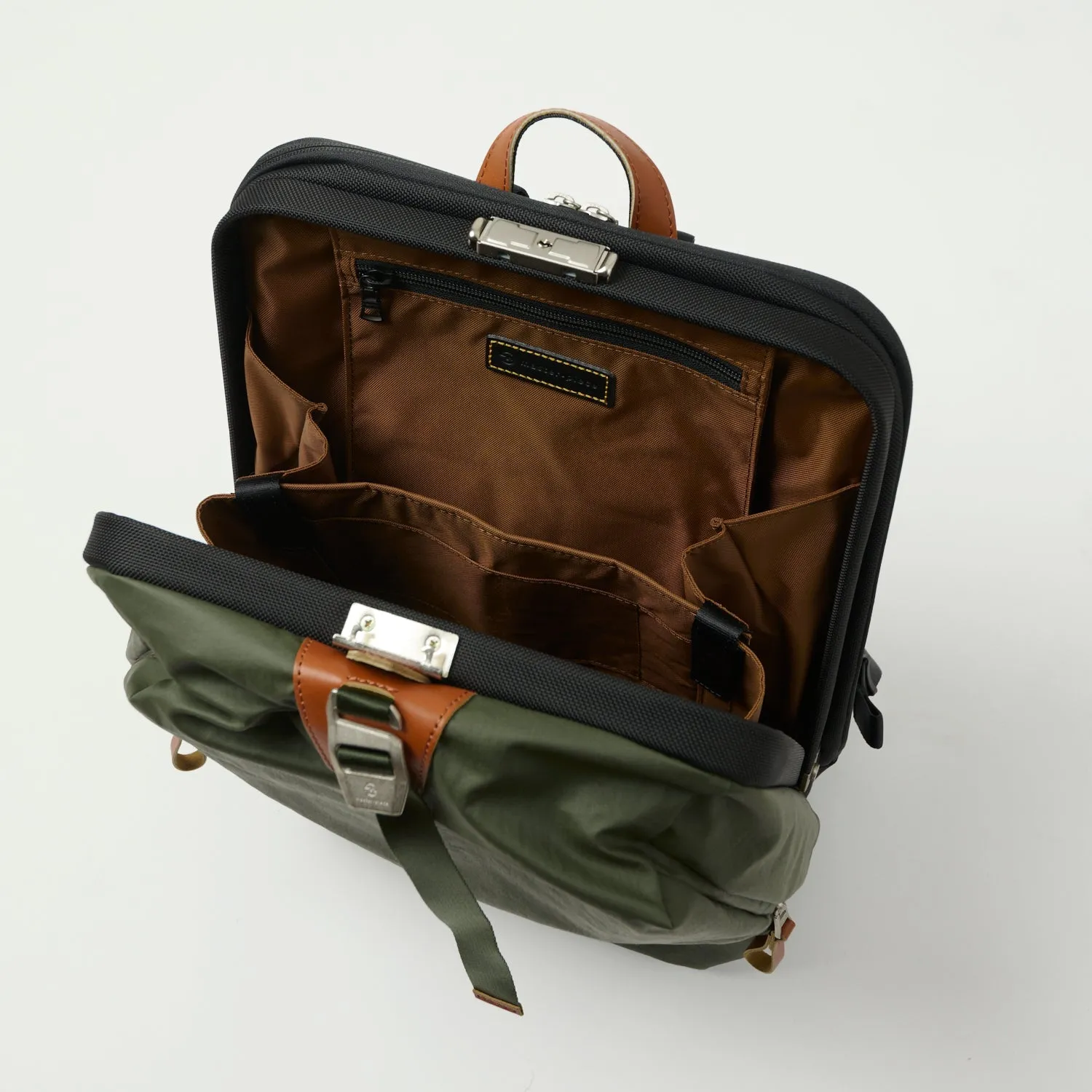 Master-Piece 04070 Large Bump Backpack - Khaki sold by Son of a Stag product image thumbnail 5