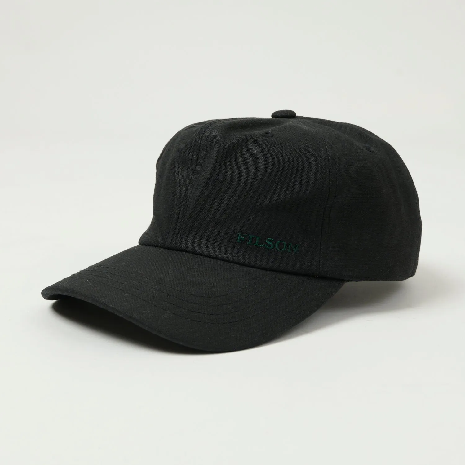 Filson Oil Tin Low-Profile Cap - Black sold by Son of a Stag