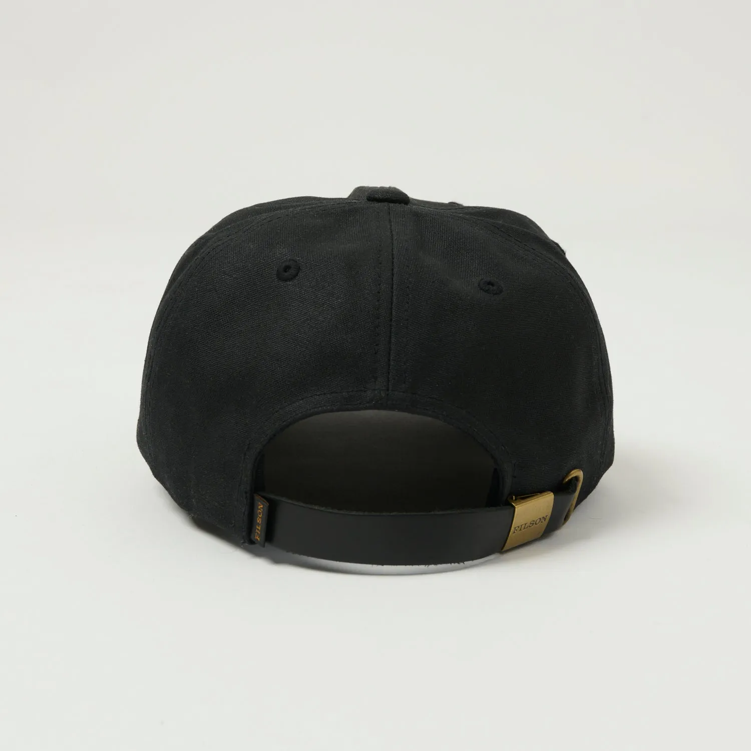 Filson Oil Tin Low-Profile Cap - Black sold by Son of a Stag product image thumbnail 3