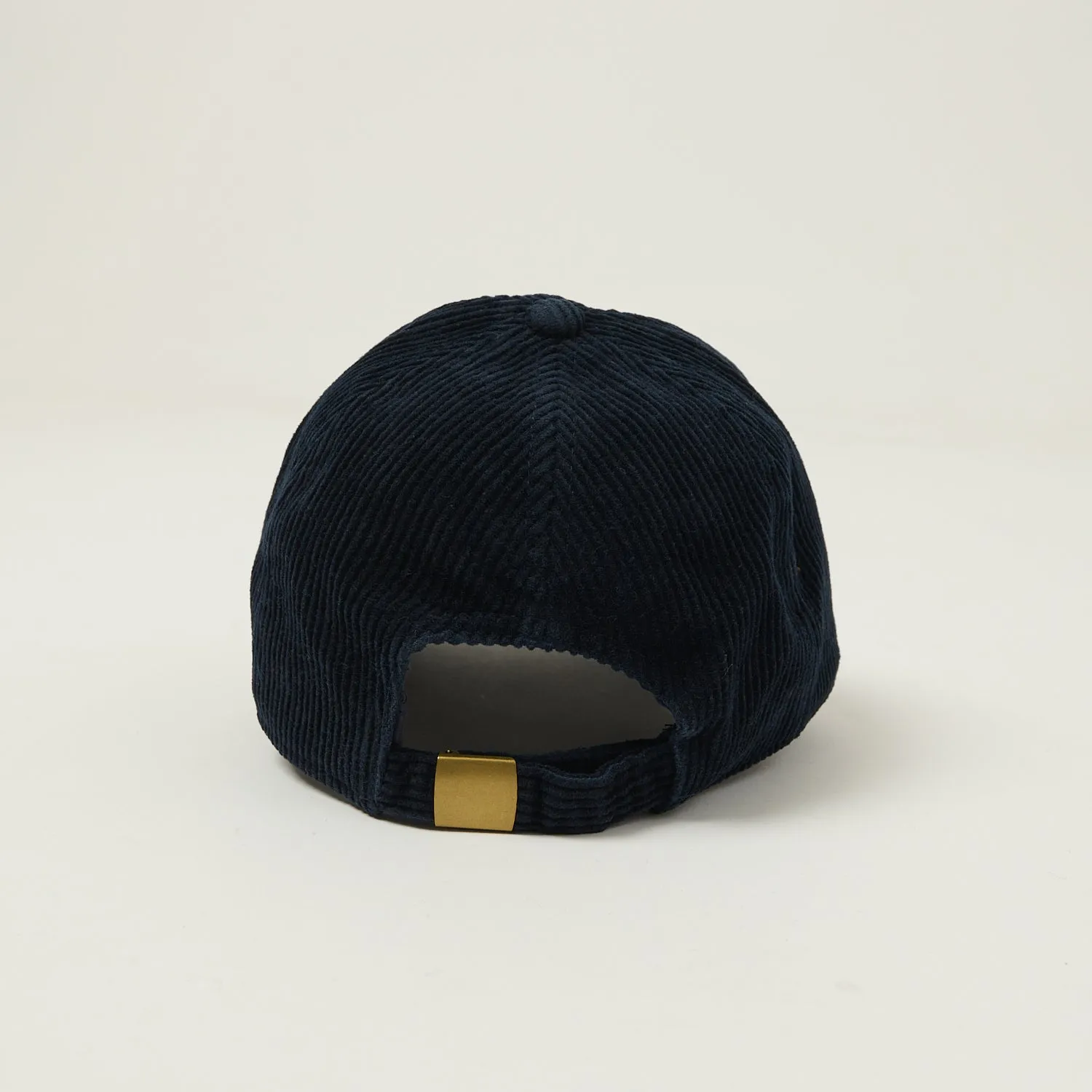 Hartford 'H' Corduroy Baseball Cap - Navy sold by Son of a Stag product image thumbnail 3