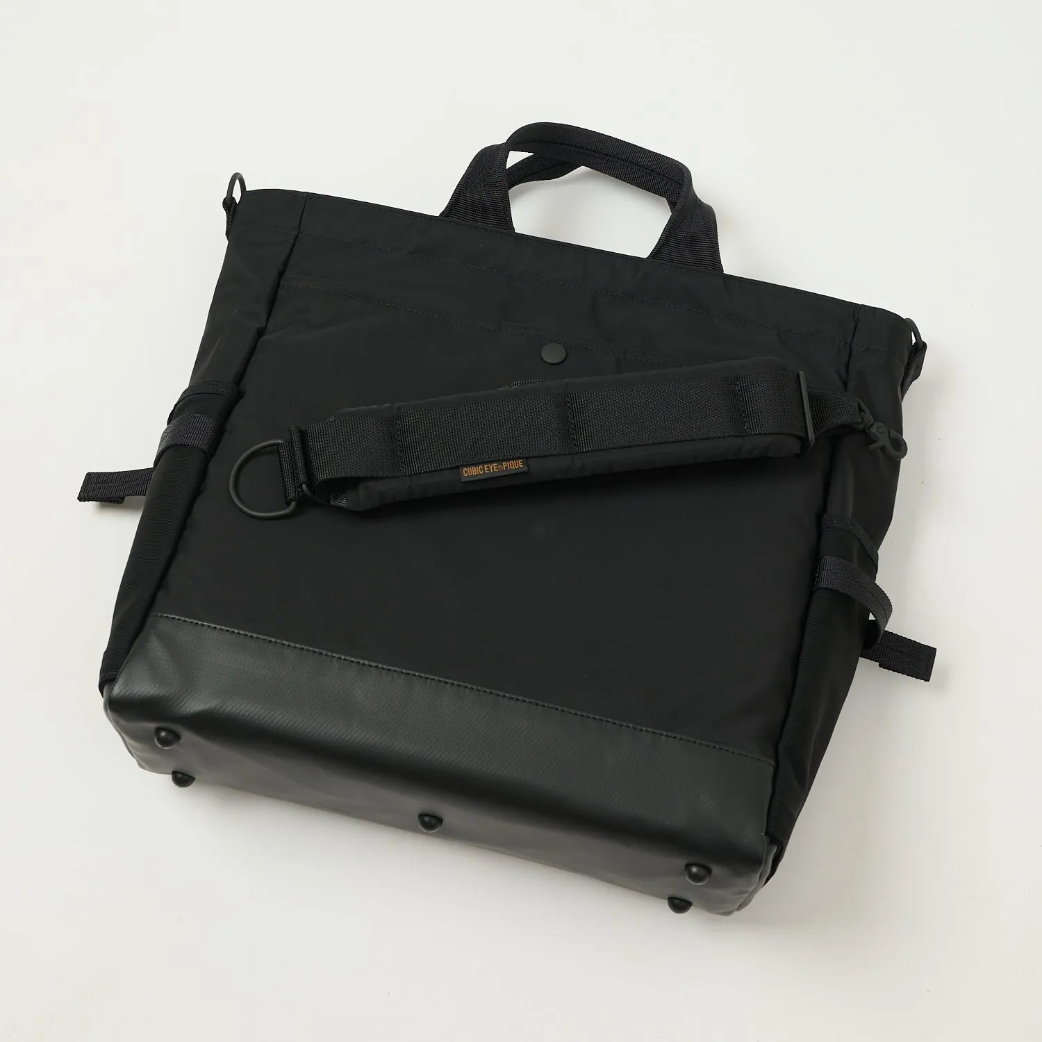 Porter-Yoshida & Co. Monochrome 2Way Tote Bag - Black sold by Son of a Stag product image thumbnail 5