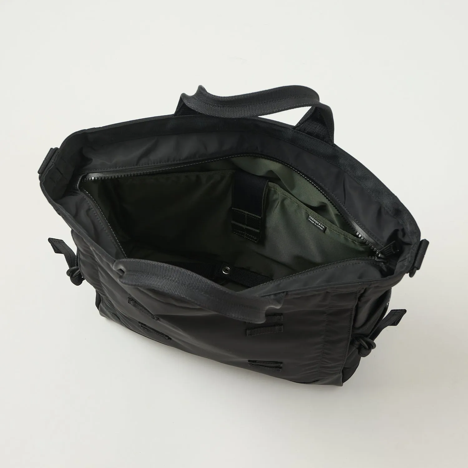 Porter-Yoshida & Co. Monochrome 2Way Tote Bag - Black sold by Son of a Stag product image thumbnail 4