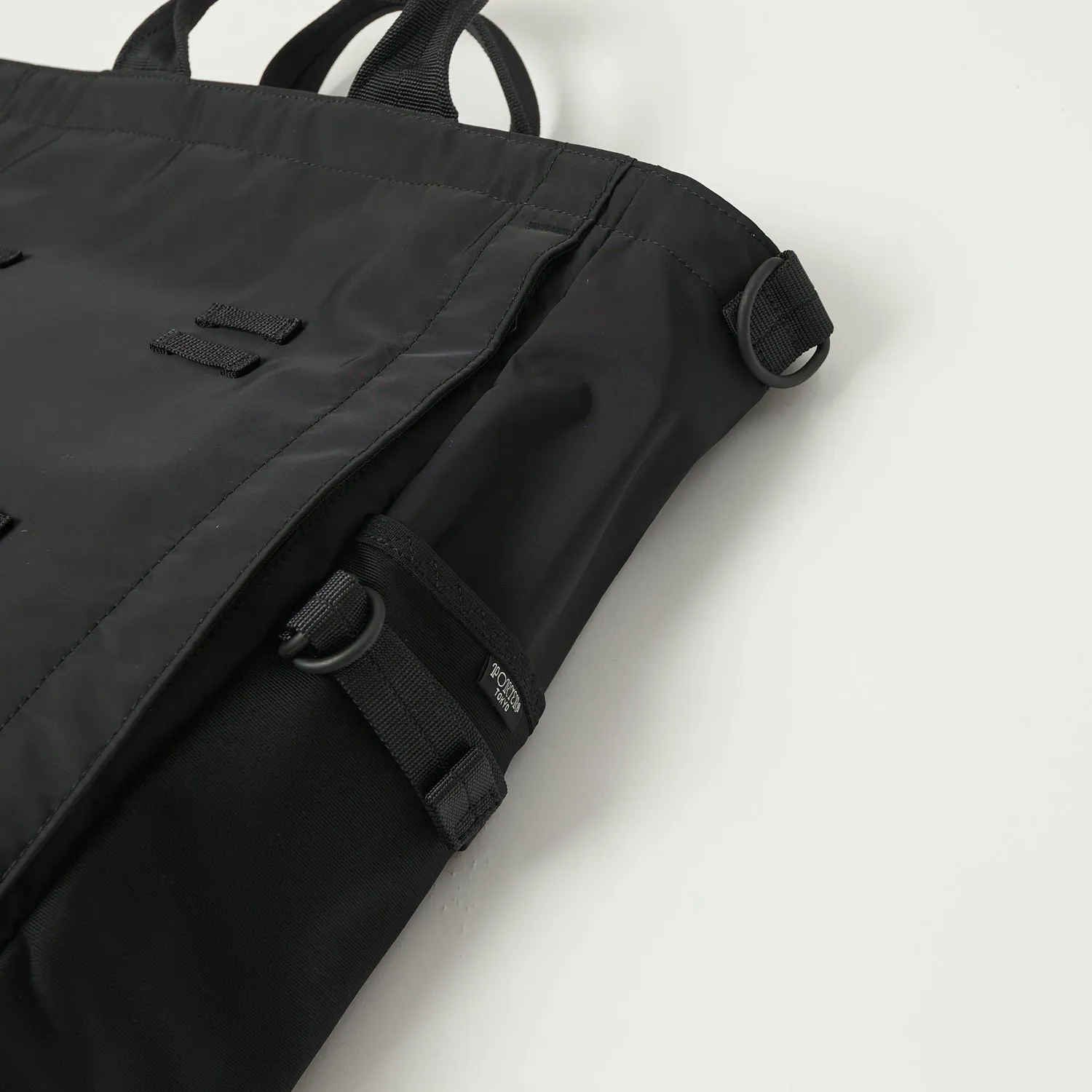 Porter-Yoshida & Co. Monochrome 2Way Tote Bag - Black sold by Son of a Stag product image thumbnail 3