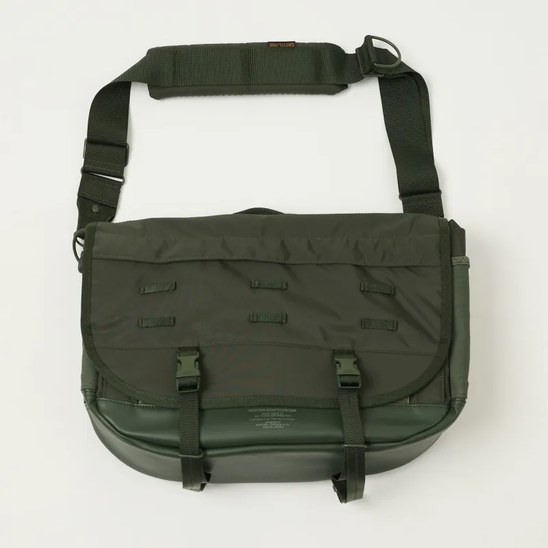 Porter-Yoshida & Co. Monochrome Messenger Bag - Olive sold by Son of a Stag