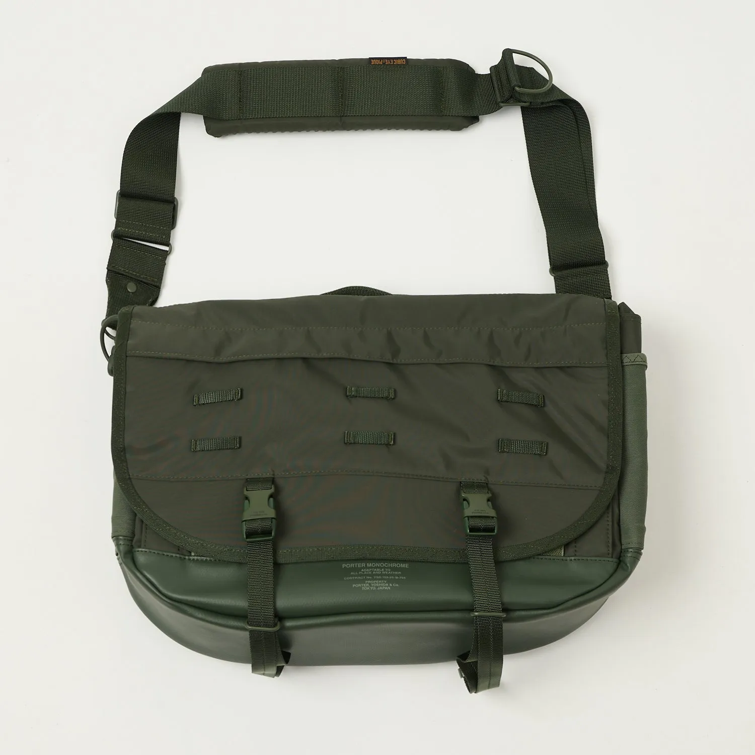 Porter-Yoshida & Co. Monochrome Messenger Bag - Olive sold by Son of a Stag
