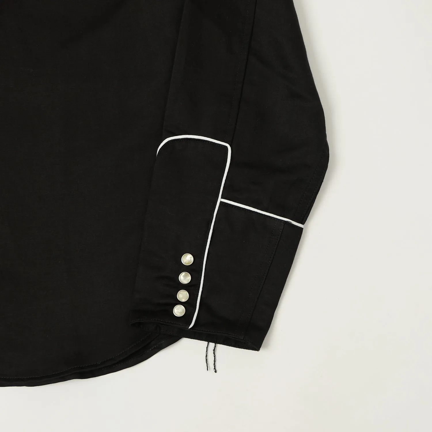 Freenote Cloth 'Rambler Honky Tonk' Western Shirt - Black sold by Son of a Stag product image thumbnail 3