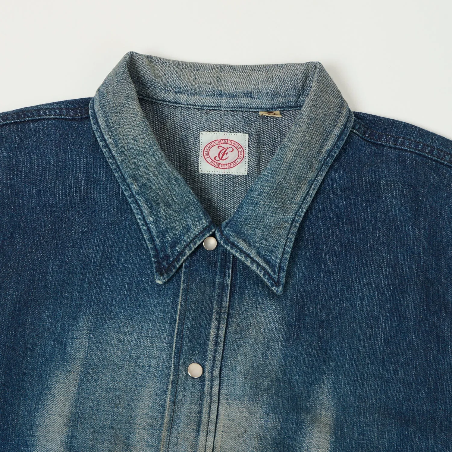 FULLCOUNT 2038 Hollywood Dude Denim Jacket - Heavy Wash sold by Son of a Stag product image thumbnail 2