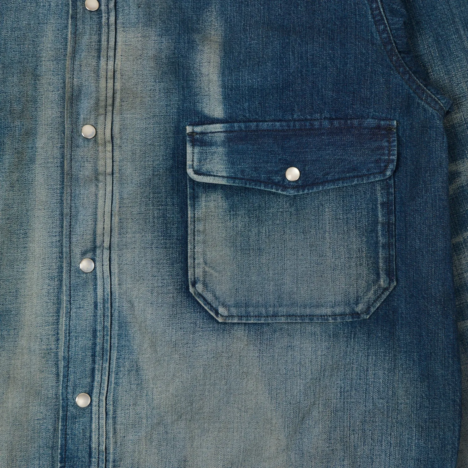 FULLCOUNT 2038 Hollywood Dude Denim Jacket - Heavy Wash sold by Son of a Stag product image thumbnail 4