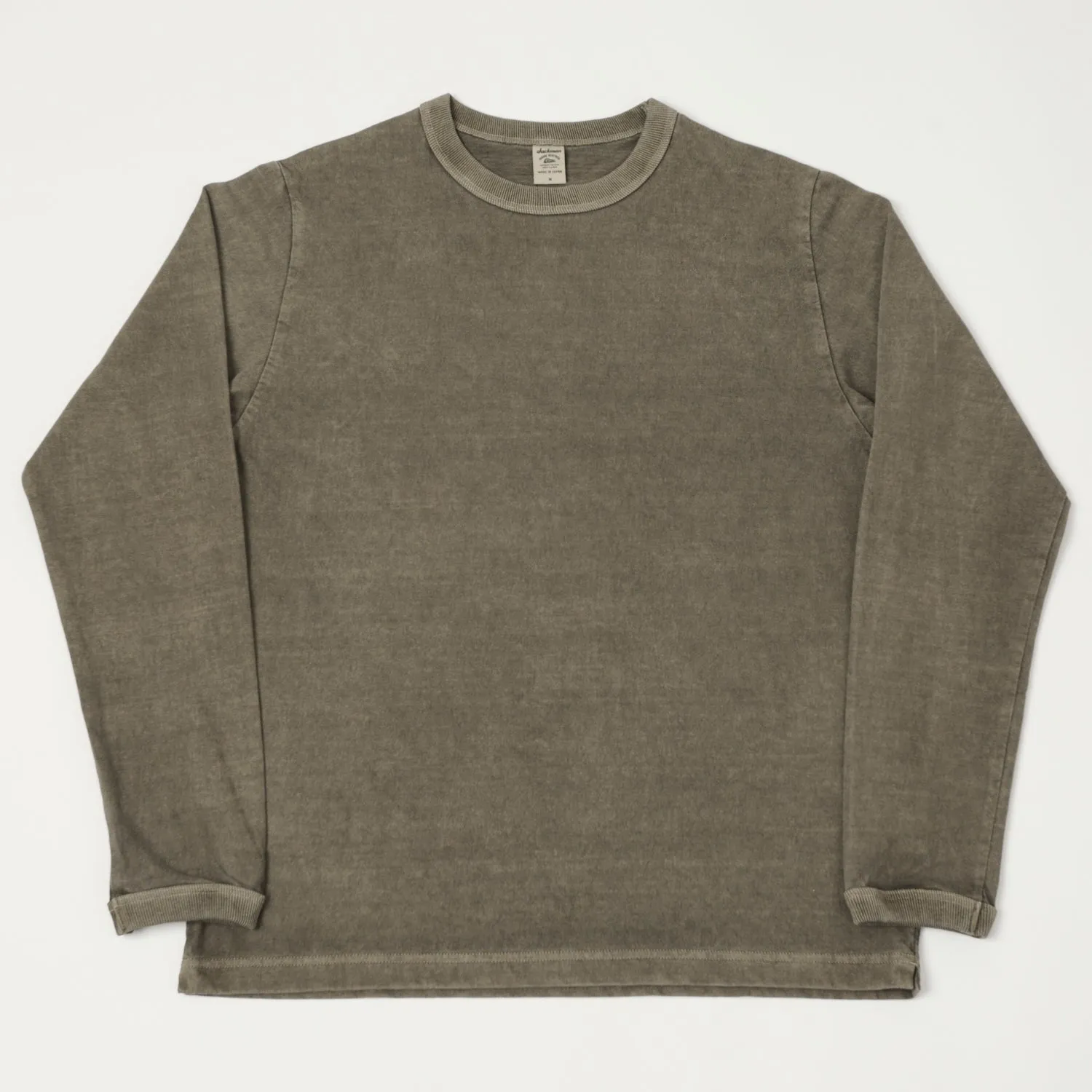 Jackman Lead-Off T-Shirt - Fade Sepia sold by Son of a Stag