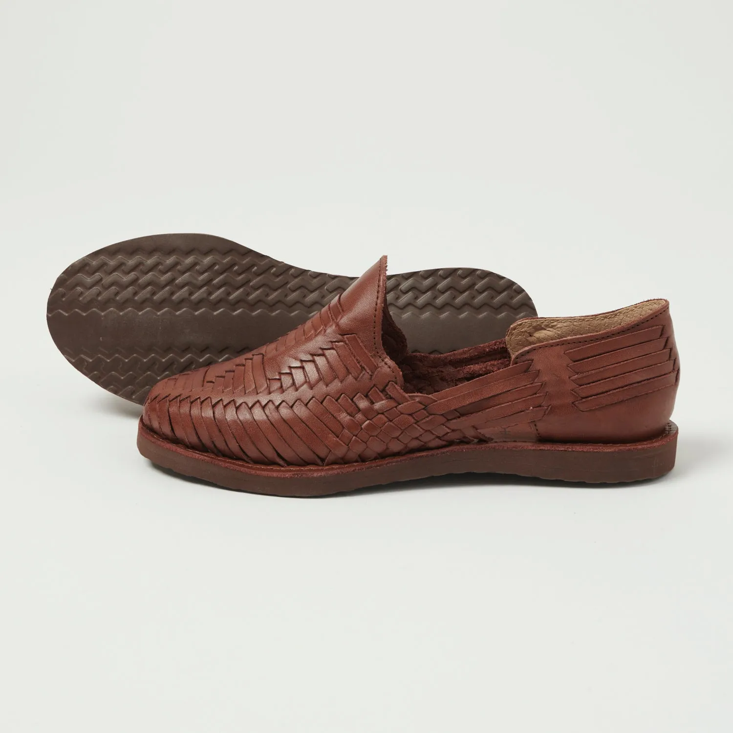 Chamula Cancun Woven Huarache Shoe - Brown sold by Son of a Stag product image thumbnail 4