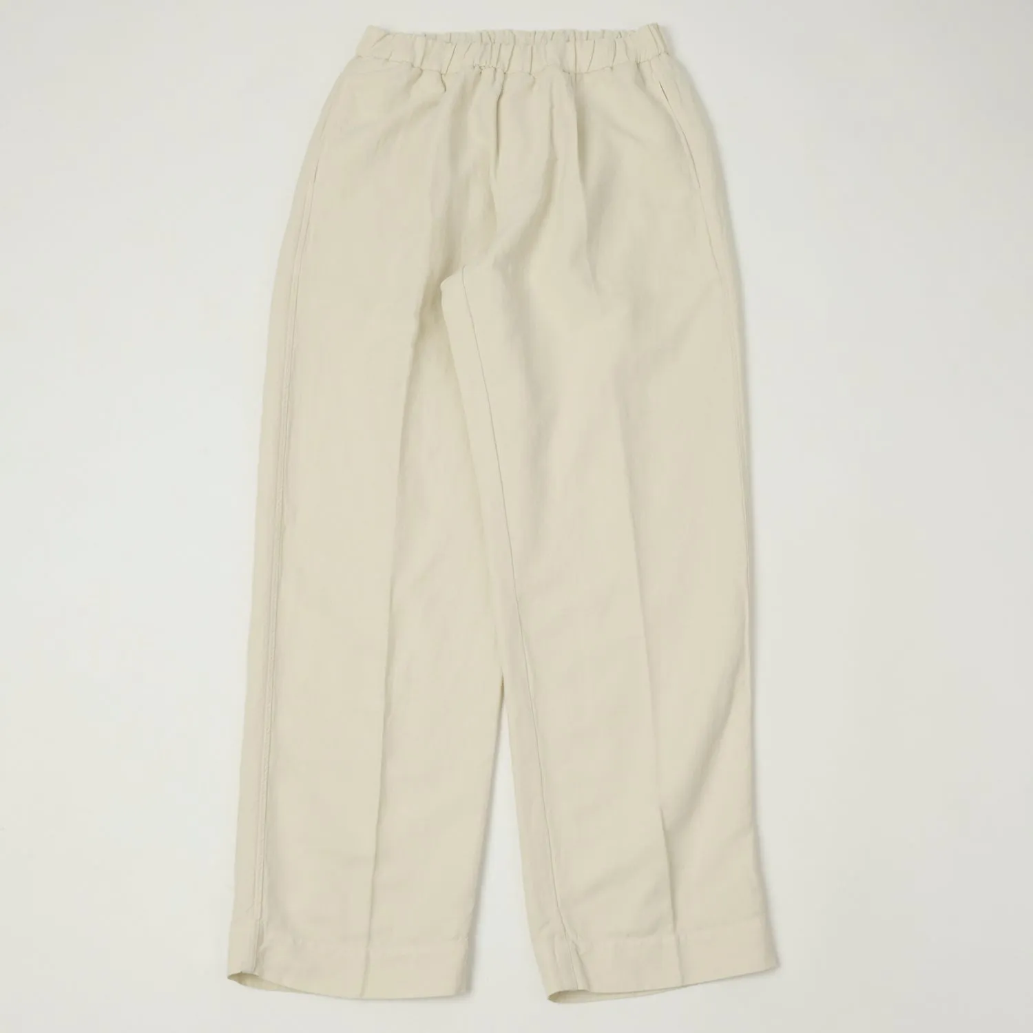 Knickerbocker Park Cotton Linen Pant - Bone sold by Son of a Stag