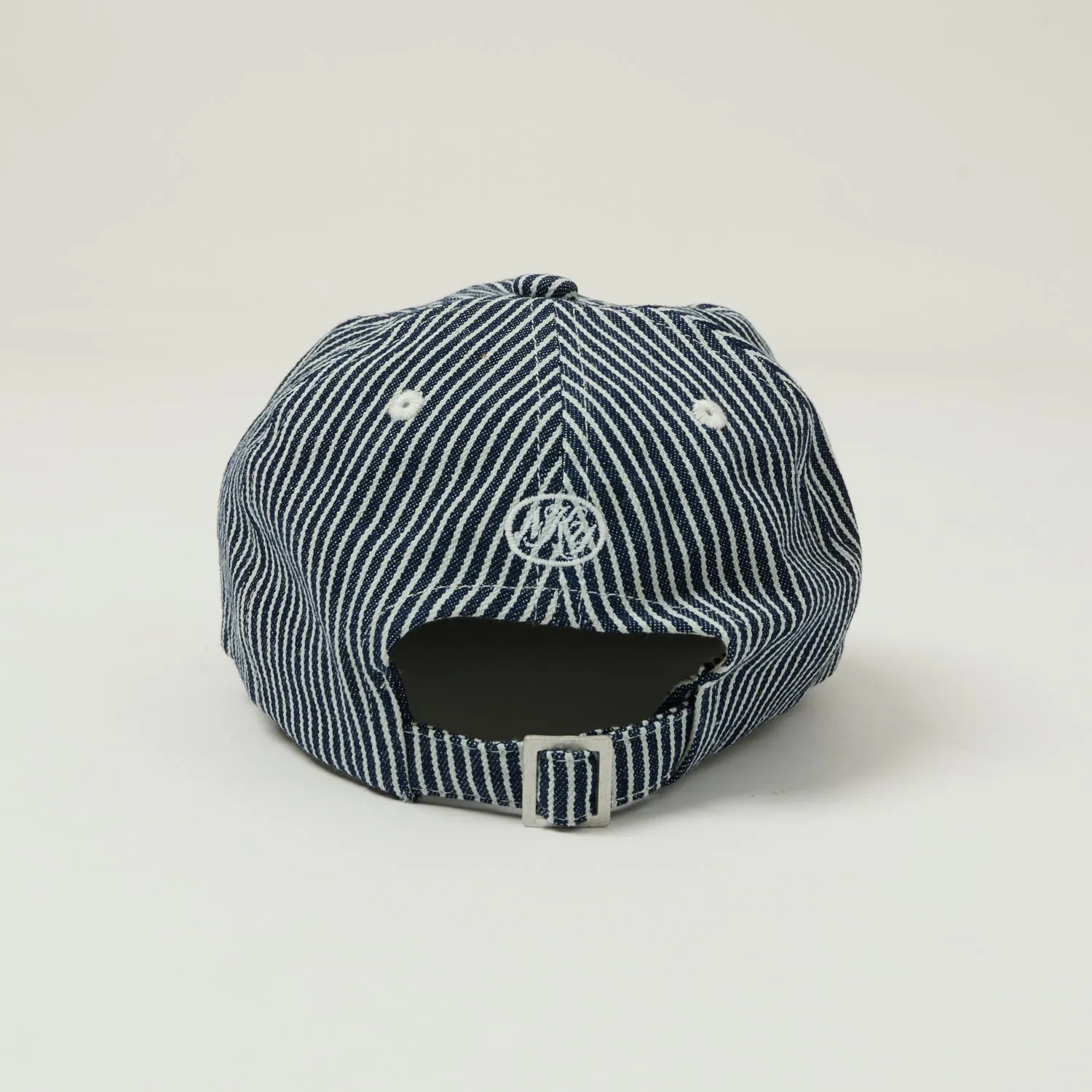 Knickerbocker Pacific Denim Cap - Indigo Stripe sold by Son of a Stag product image thumbnail 3