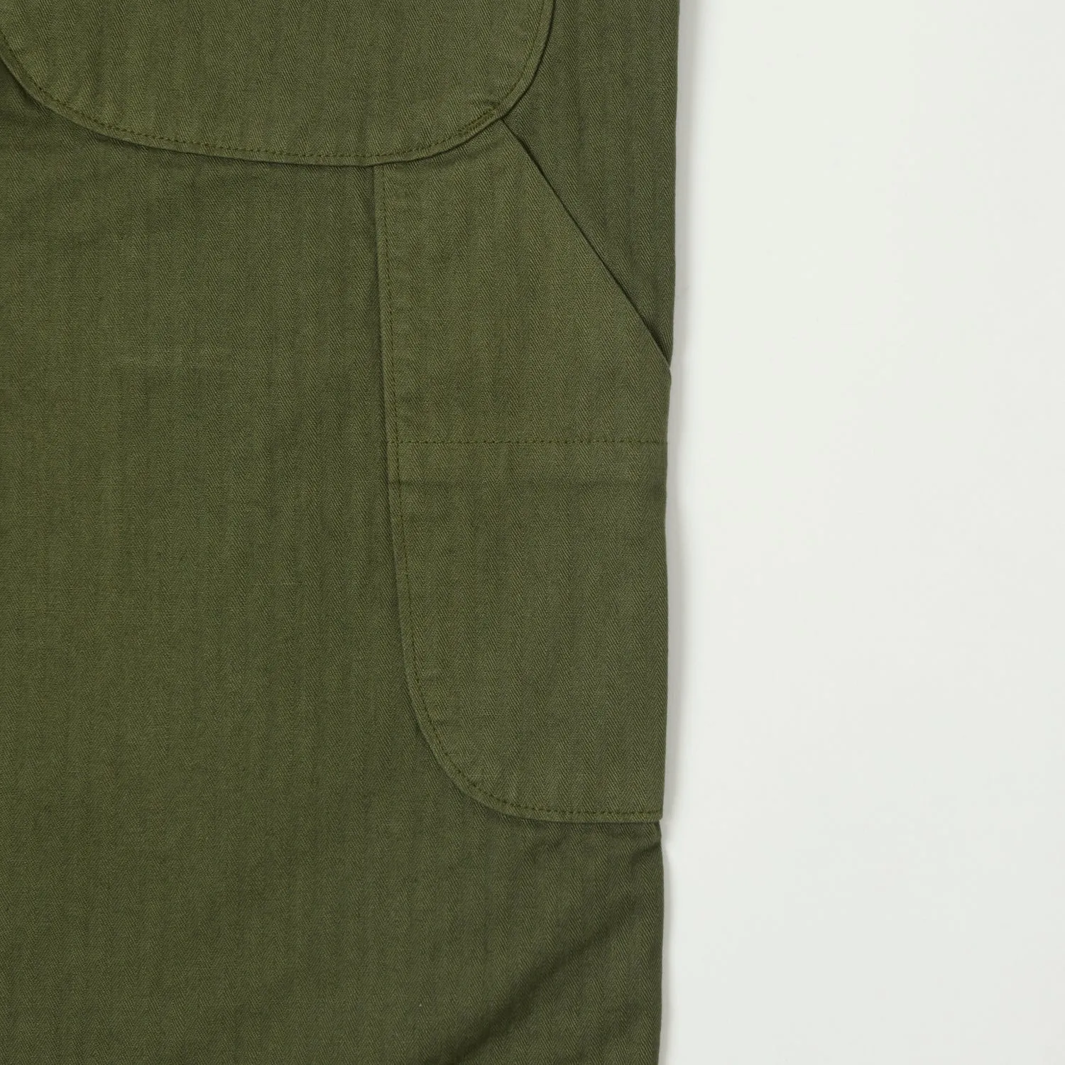 orSlow French Work Pants - Army Green sold by Son of a Stag product image thumbnail 3