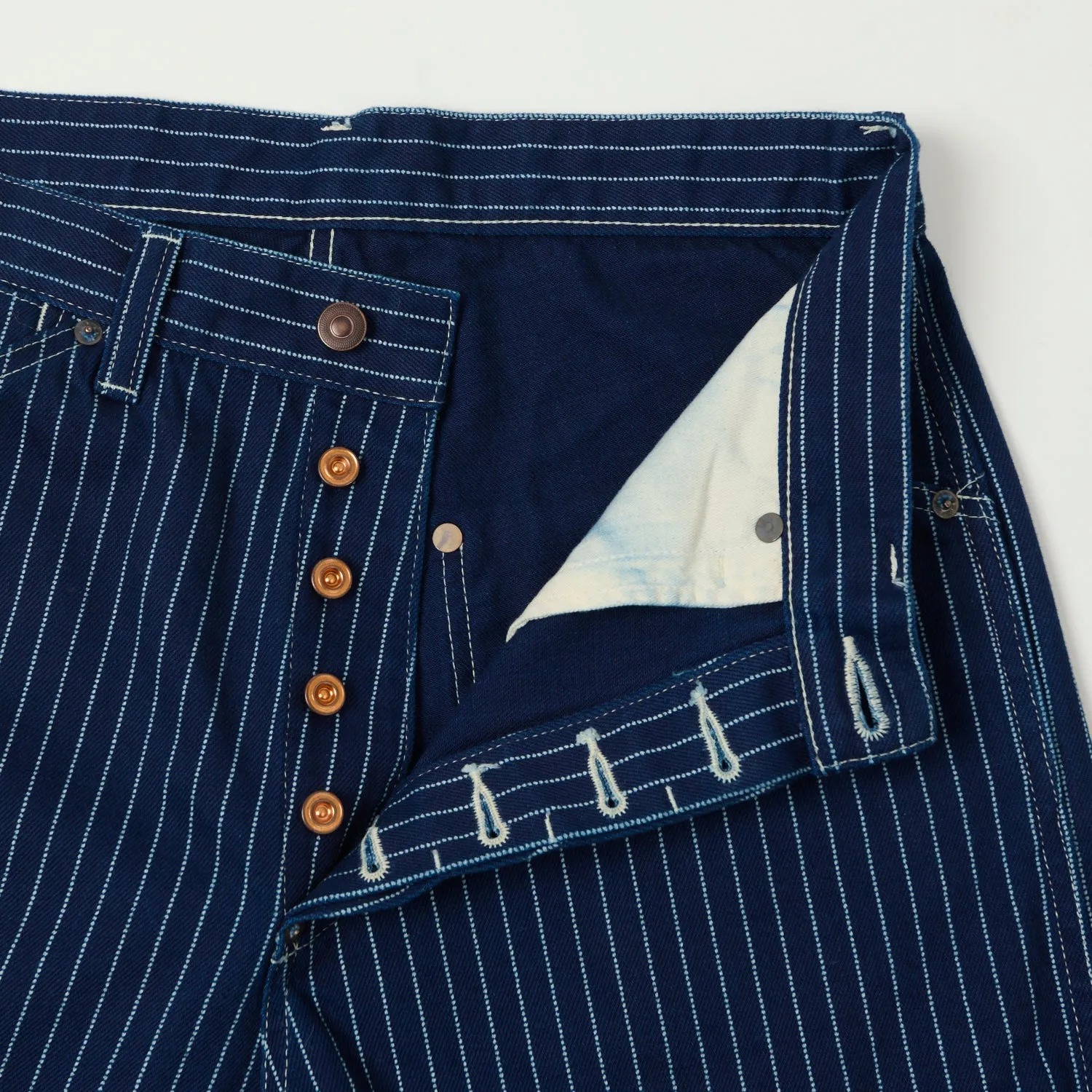 FULLCOUNT 1129 Wabash Work Pant - Indigo sold by Son of a Stag product image thumbnail 4