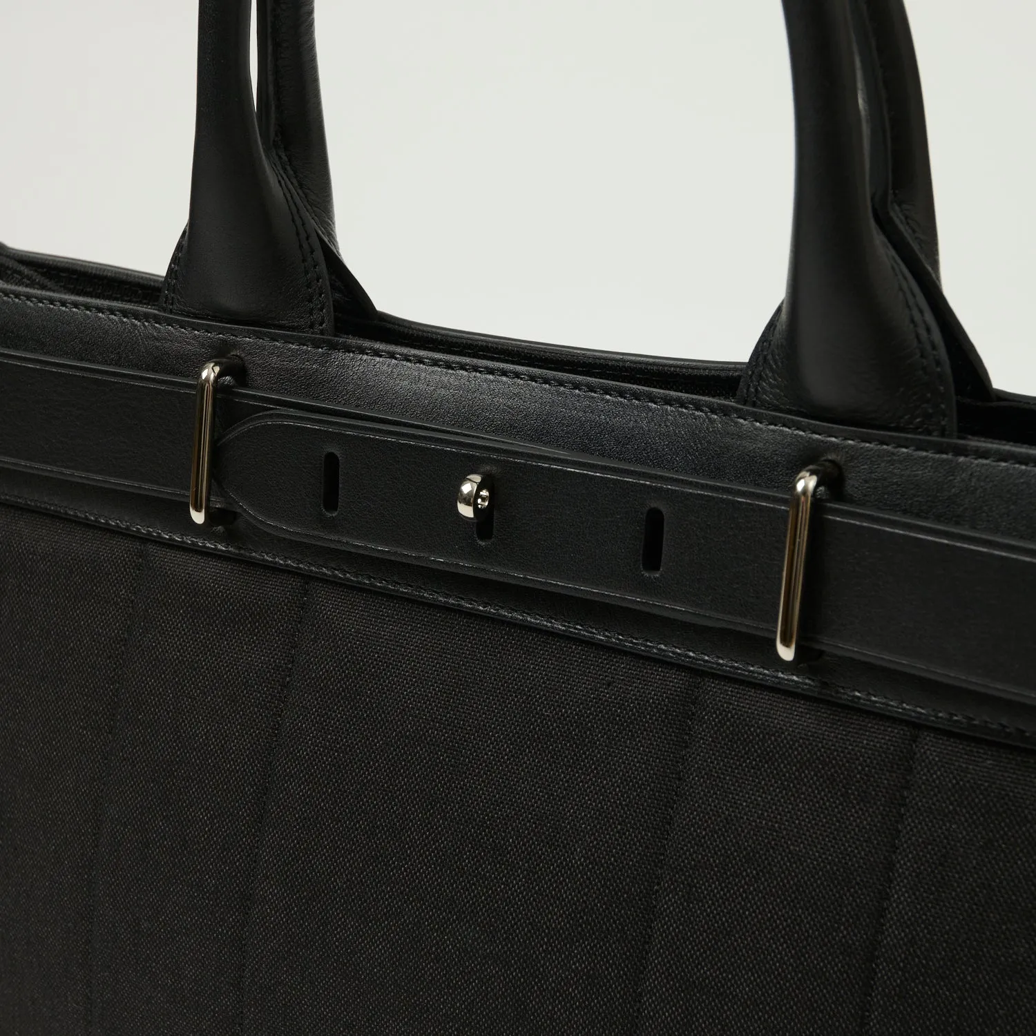 Porter-Yoshida & Co. Medium Fork 2-Way Tote Bag - Black sold by Son of a Stag product image thumbnail 2