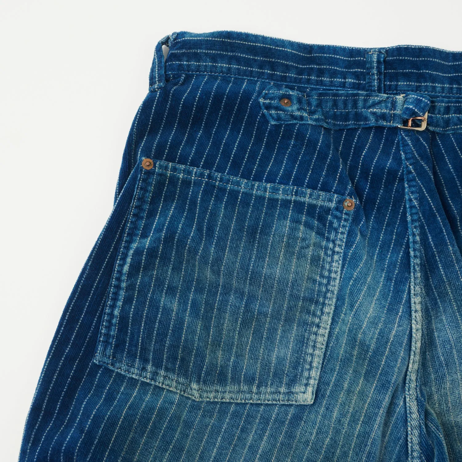 FULLCOUNT 1129 Wabash Corduroy Work Pants - Heavy Wash sold by Son of a Stag product image thumbnail 4