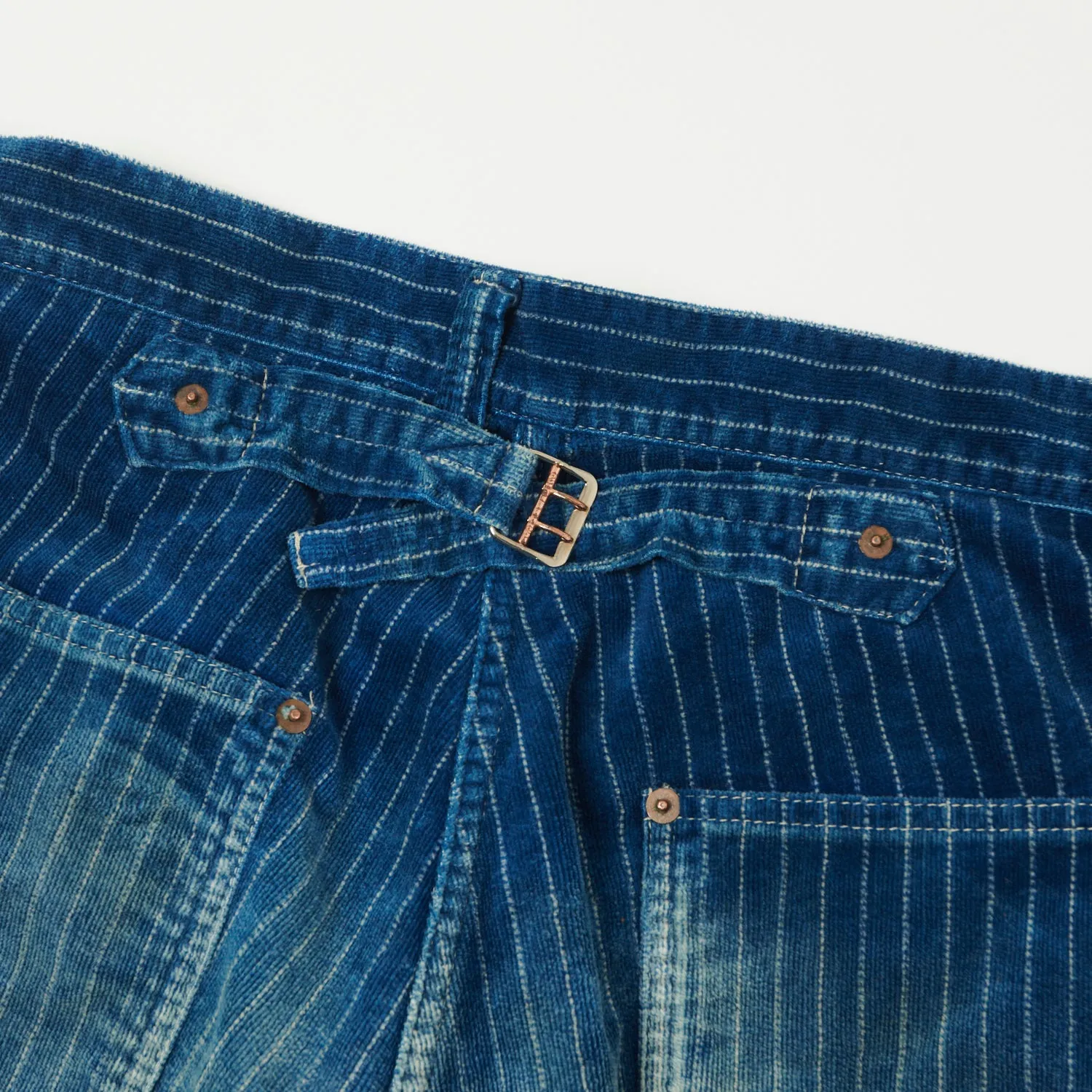 FULLCOUNT 1129 Wabash Corduroy Work Pants - Heavy Wash sold by Son of a Stag product image thumbnail 5