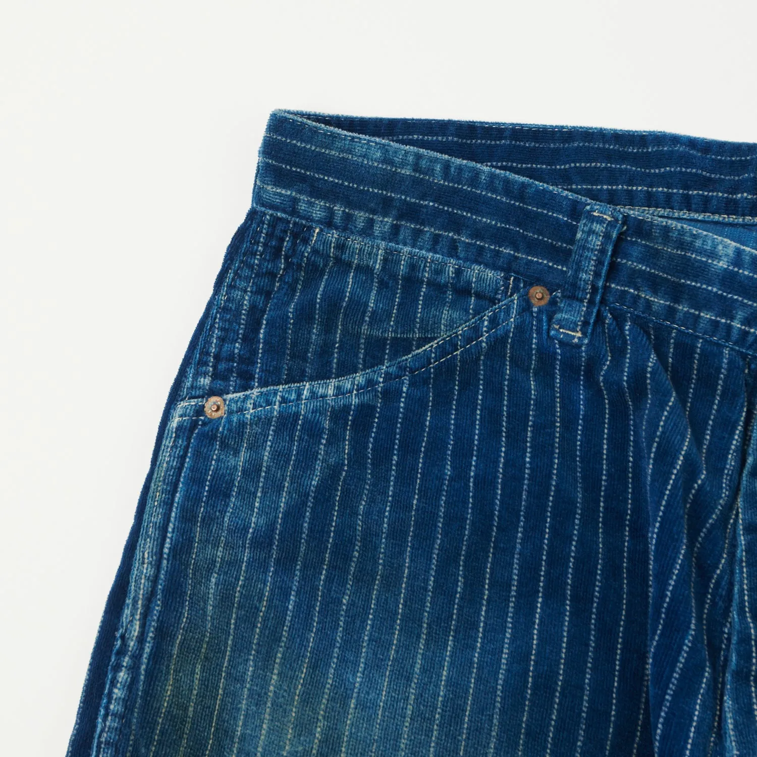 FULLCOUNT 1129 Wabash Corduroy Work Pants - Heavy Wash sold by Son of a Stag product image thumbnail 2